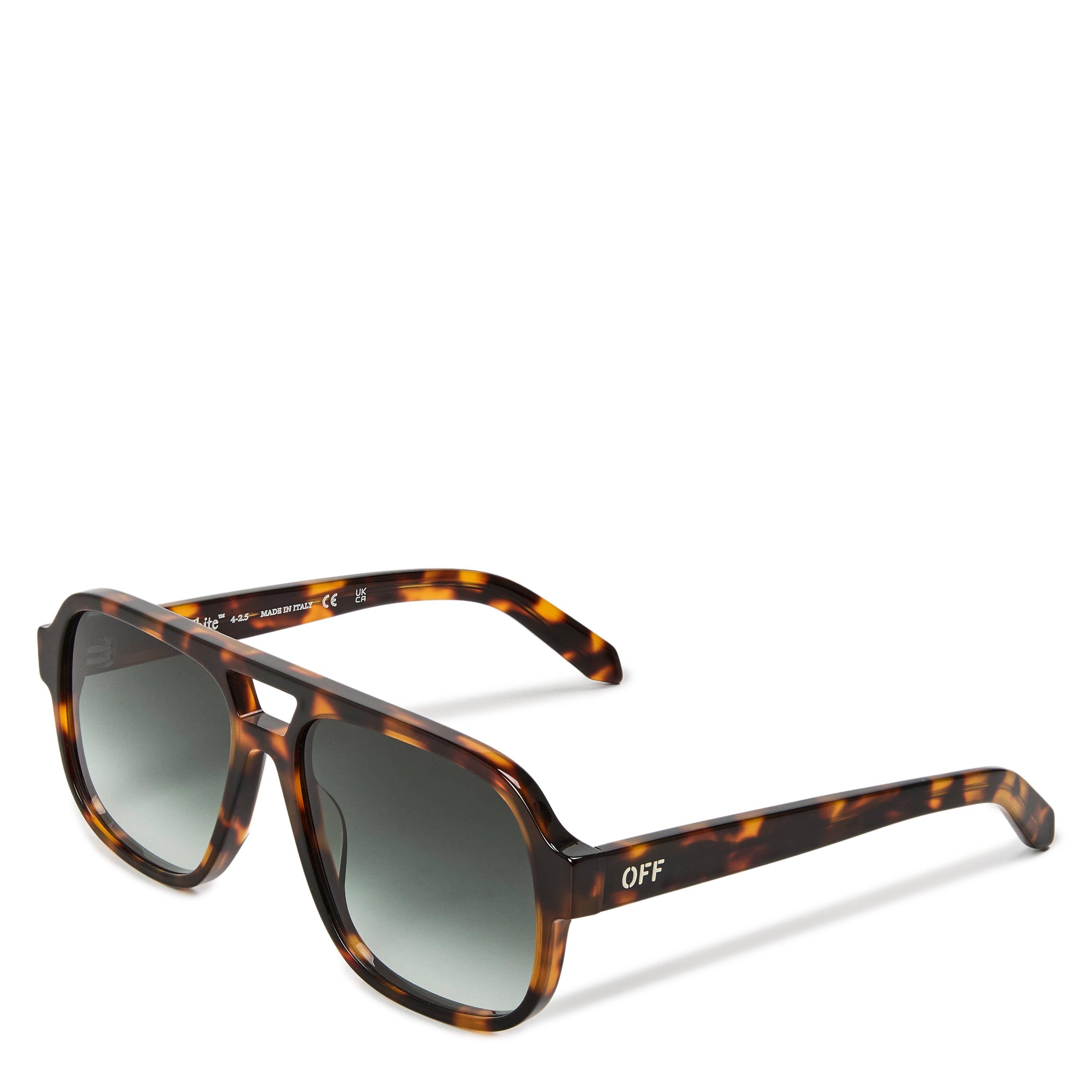 Off White Off Forks Sunglasses 99 - Havana - Brown