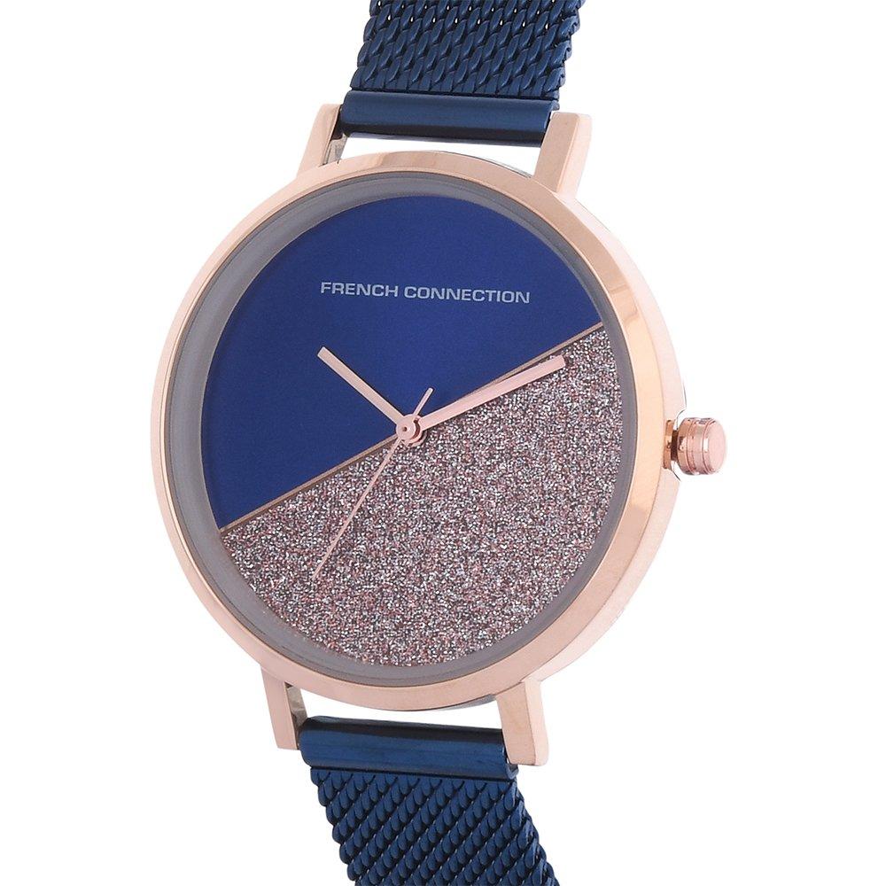 Blue - French Connection - Connection Spring-Summer Analog Blue Dial Womens Watch - 2