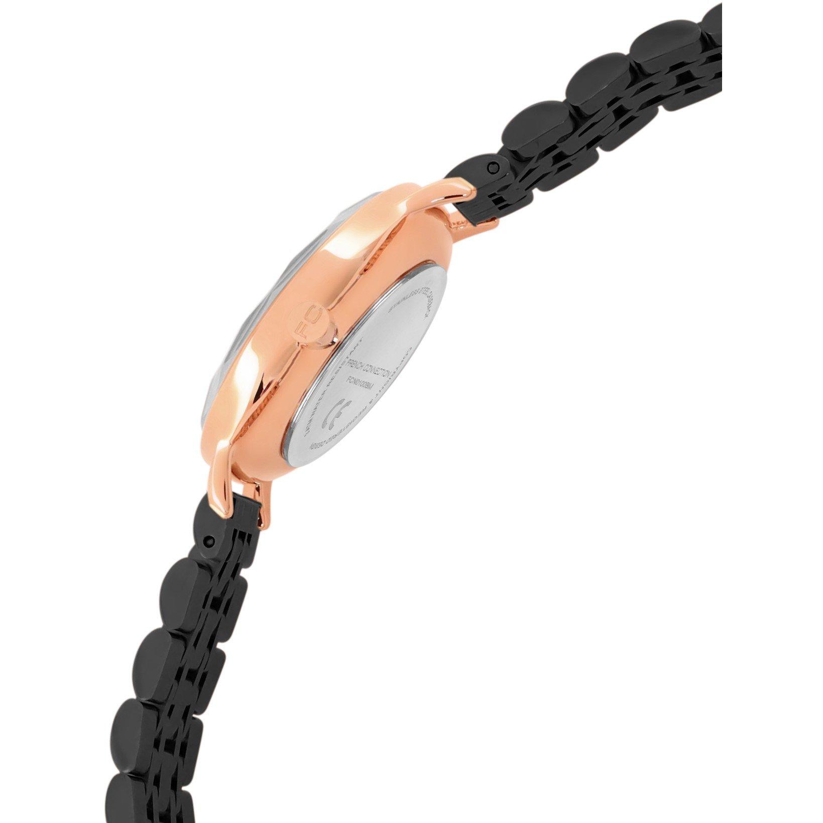 Senape - French Connection - connection Filigree Mustard Round Dial Womens Analogue Watch - 4