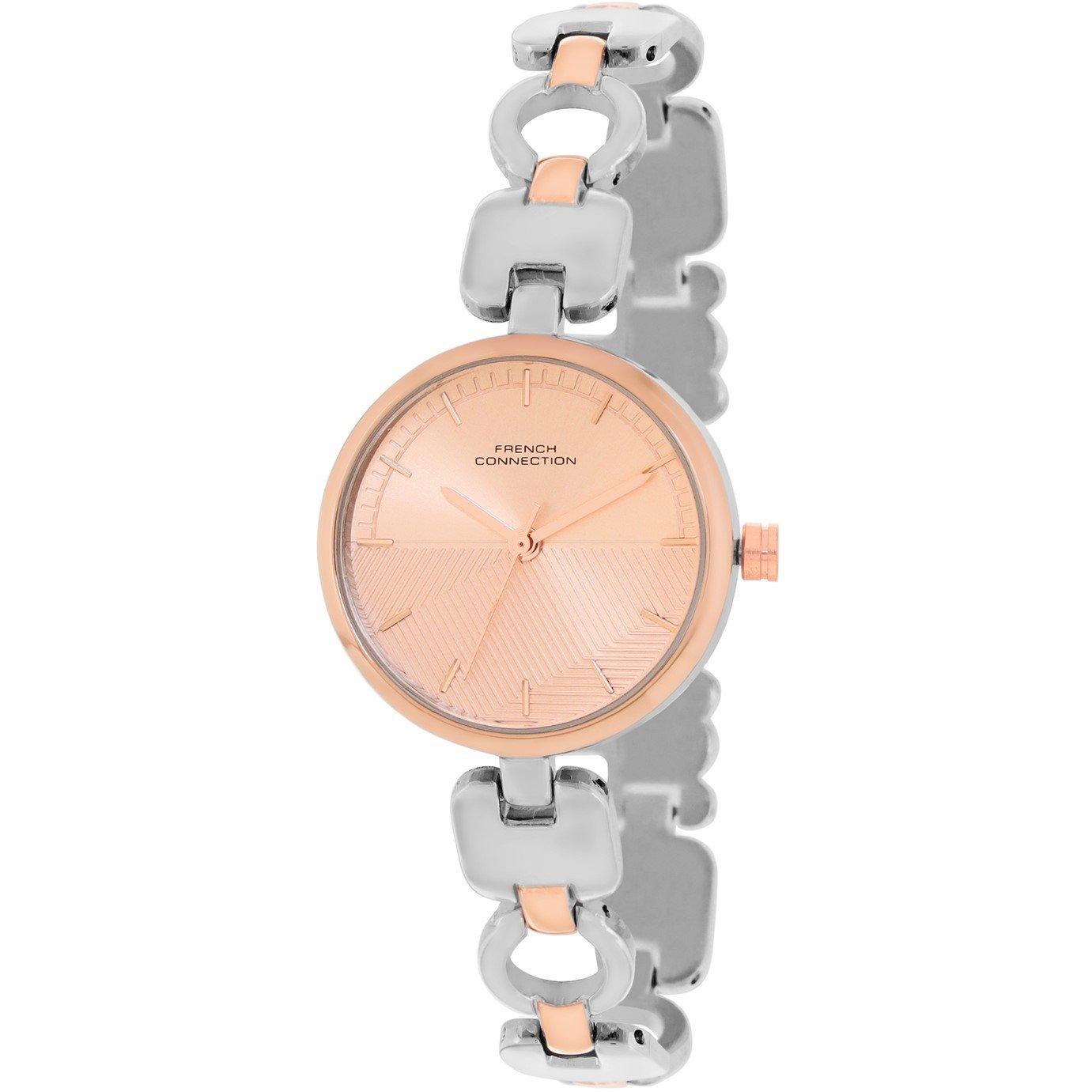 Rose Gold - French Connection - Connection Womens Rose Gold Dial Analog Watch - 2