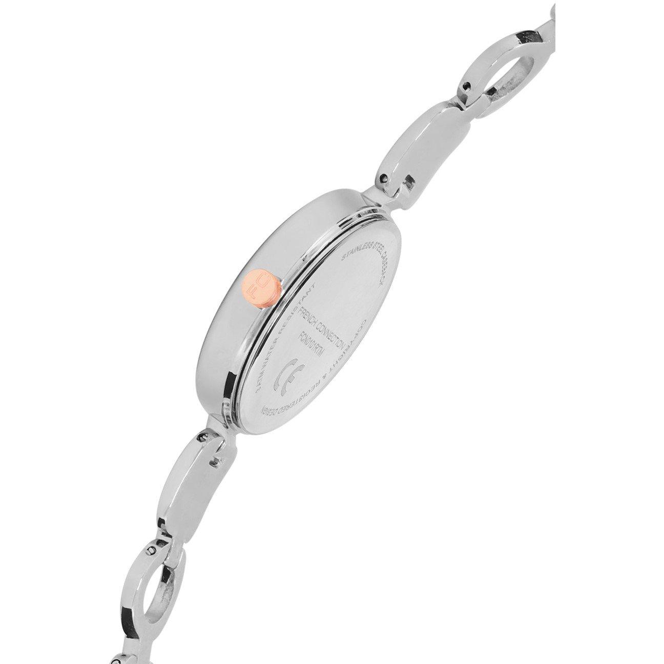 Rose Gold - French Connection - Connection Womens Rose Gold Dial Analog Watch - 4