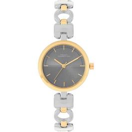 French Connection connection Equinox Grey Round Dial Womens Analogue Watch