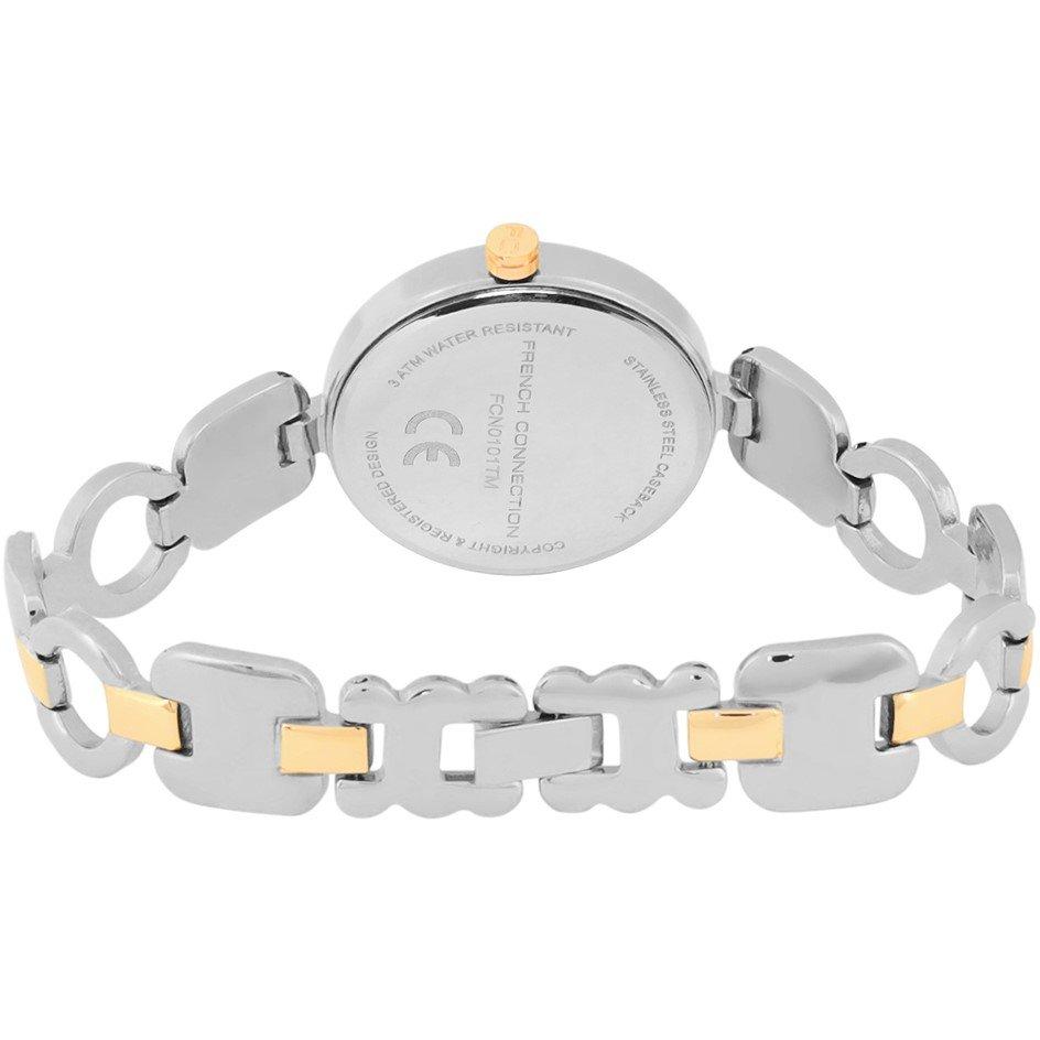 Grey - French Connection - connection Equinox Grey Round Dial Womens Analogue Watch - 3