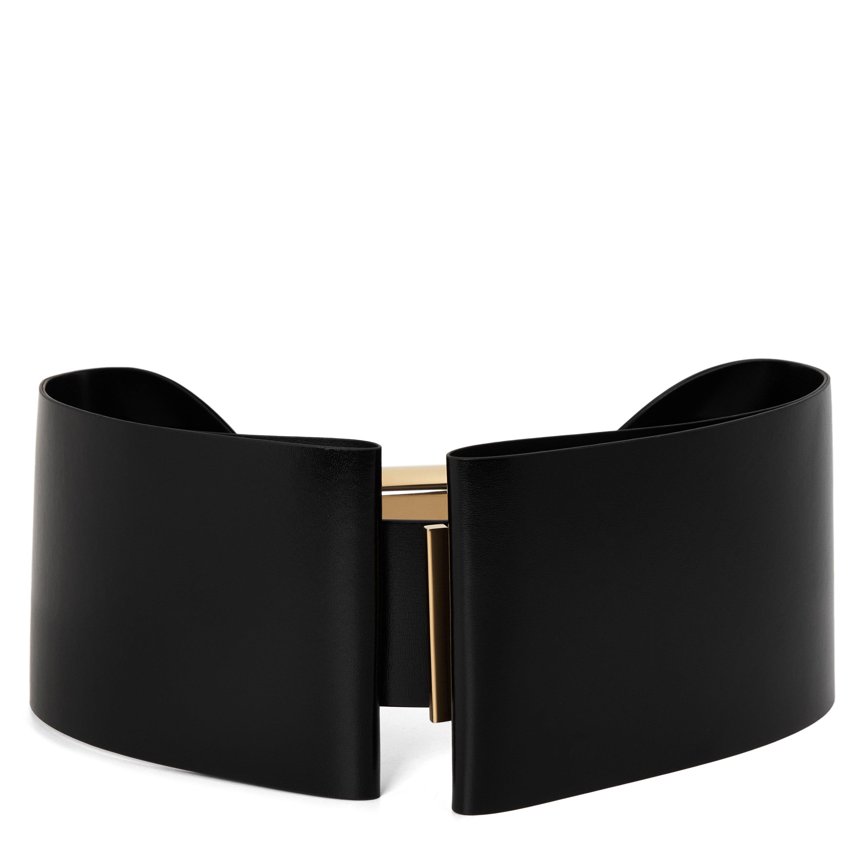 Black - GIVENCHY - GIV Giant Bow Belt Ld64 - 2