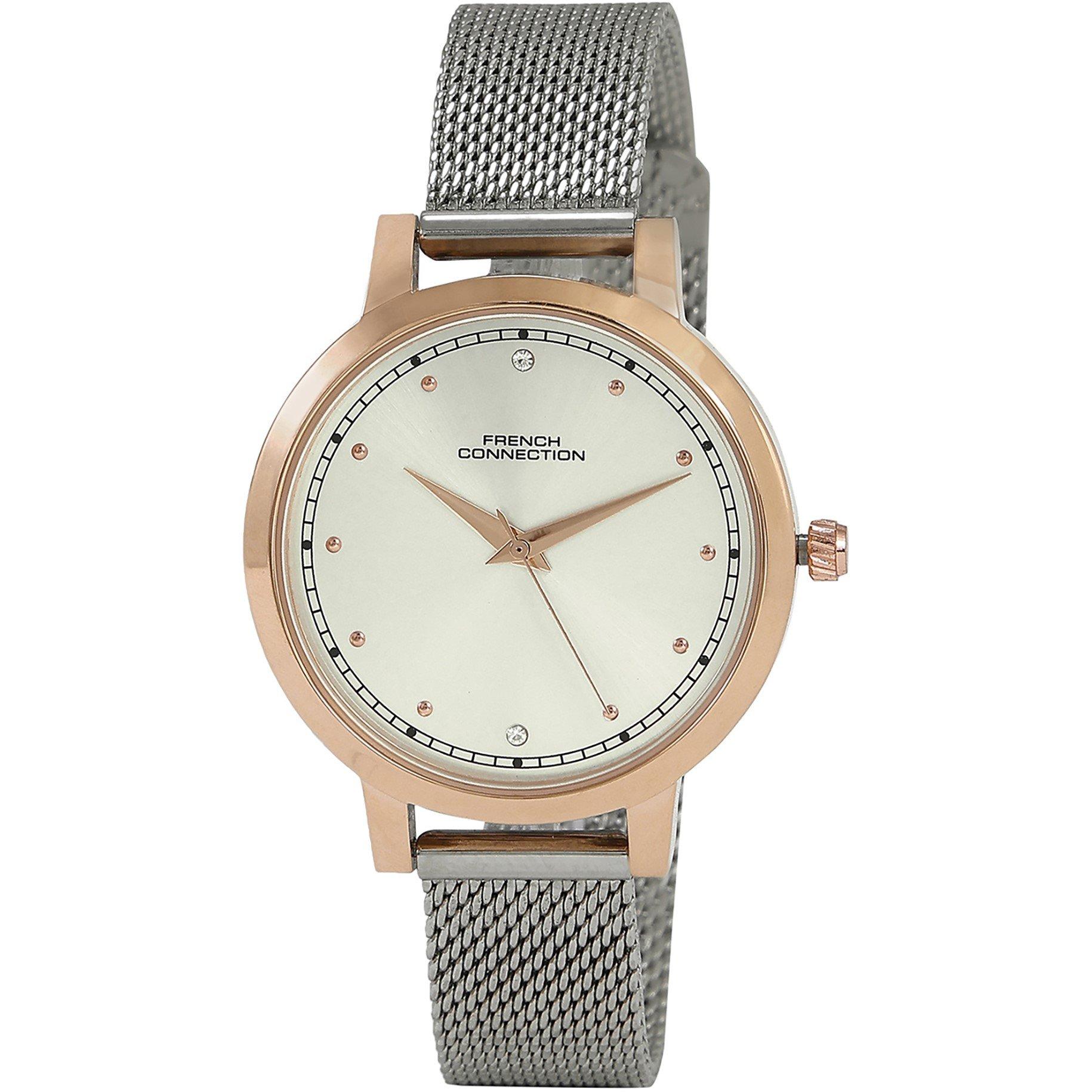Argento - French Connection - Connection Women Bracelet Style Straps Analogue Watch - 2