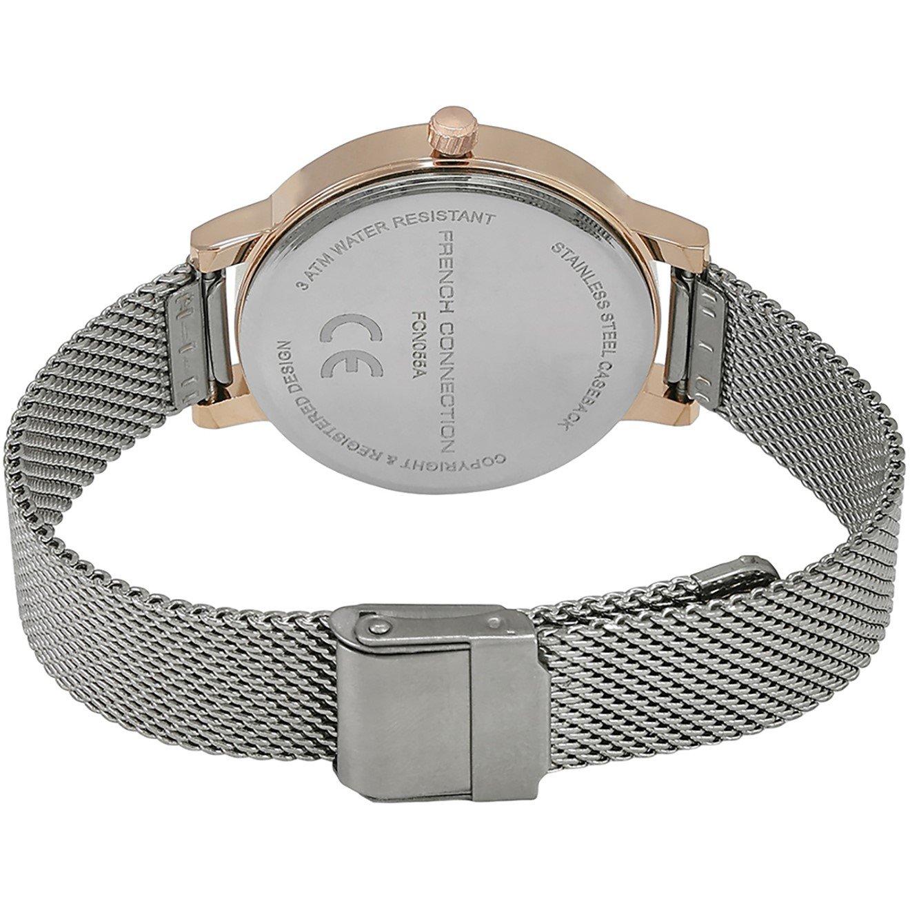 Argento - French Connection - Connection Women Bracelet Style Straps Analogue Watch - 3