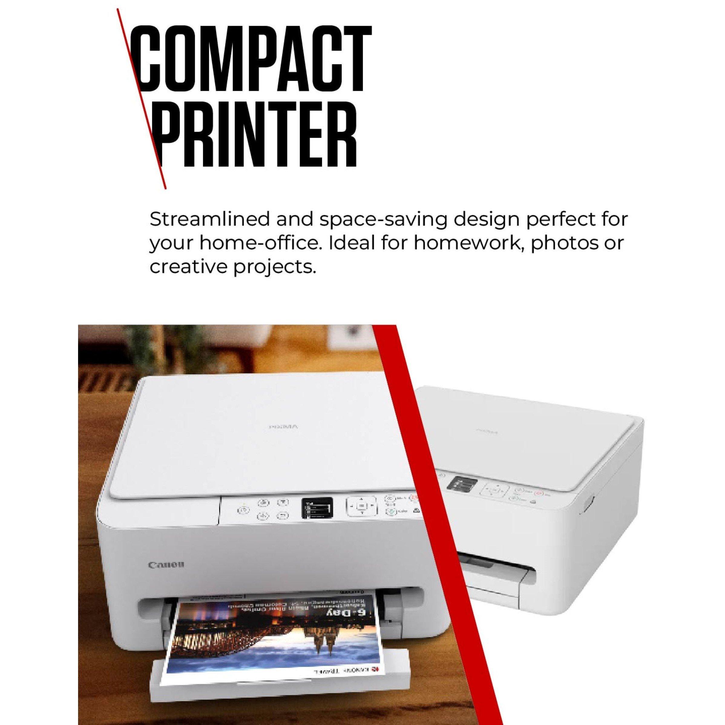 Wit - Canon - Canon Pixma TS6550I Sleek and Compact Multifunction printer - 5