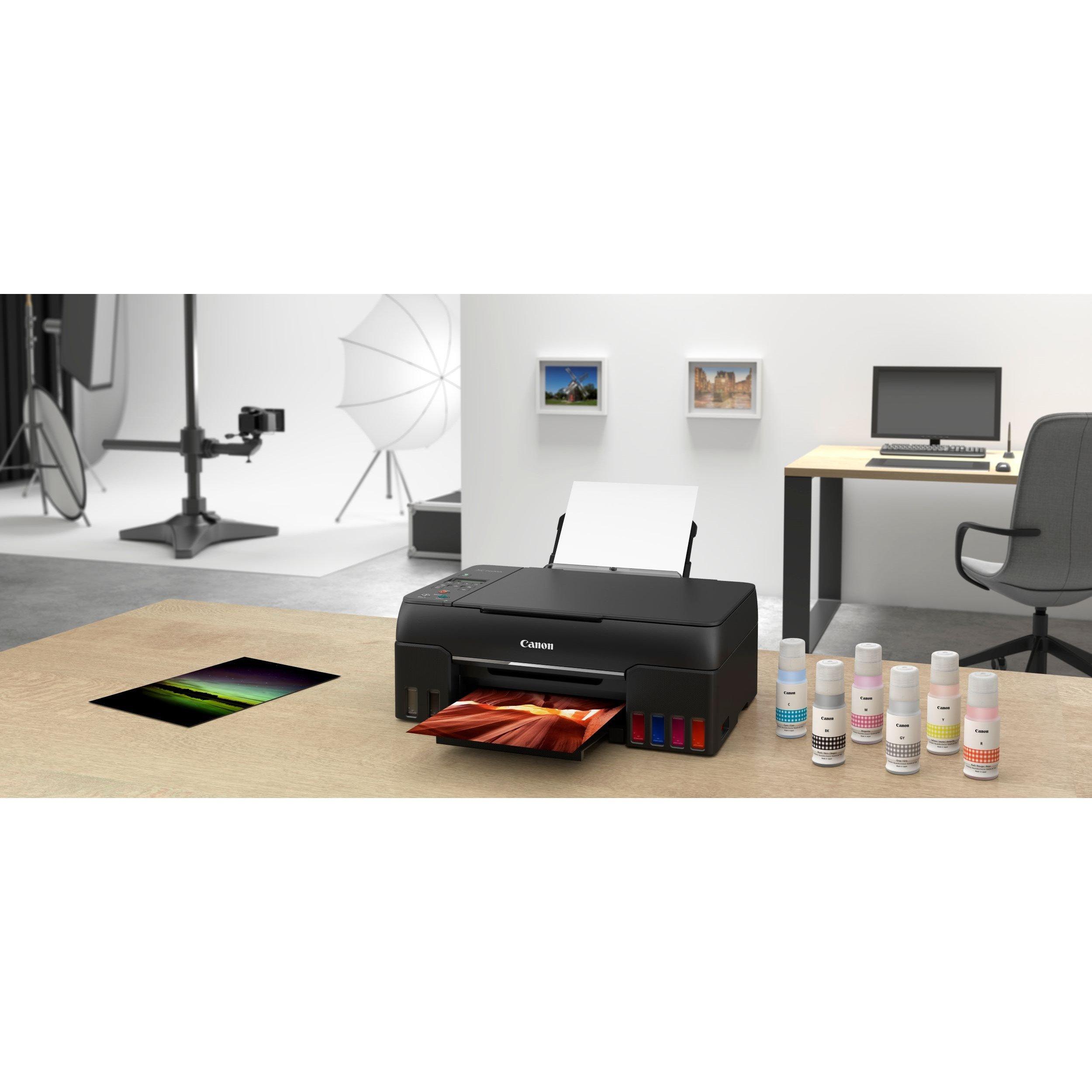 Zwart - Canon - Canon Pixma G650 Multifunction printer photo quality printing at low cost - 4
