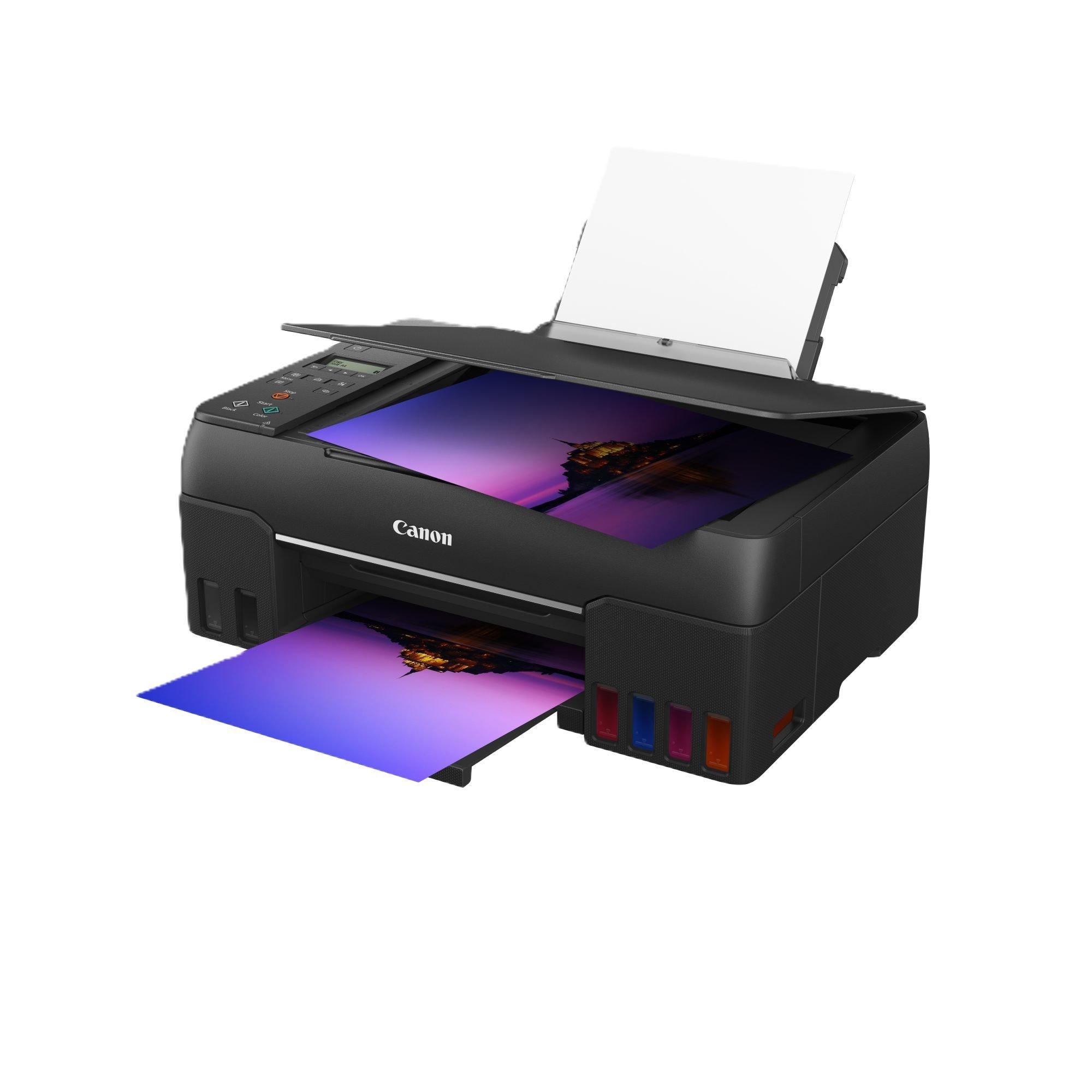 Zwart - Canon - Canon Pixma G650 Multifunction printer photo quality printing at low cost - 7