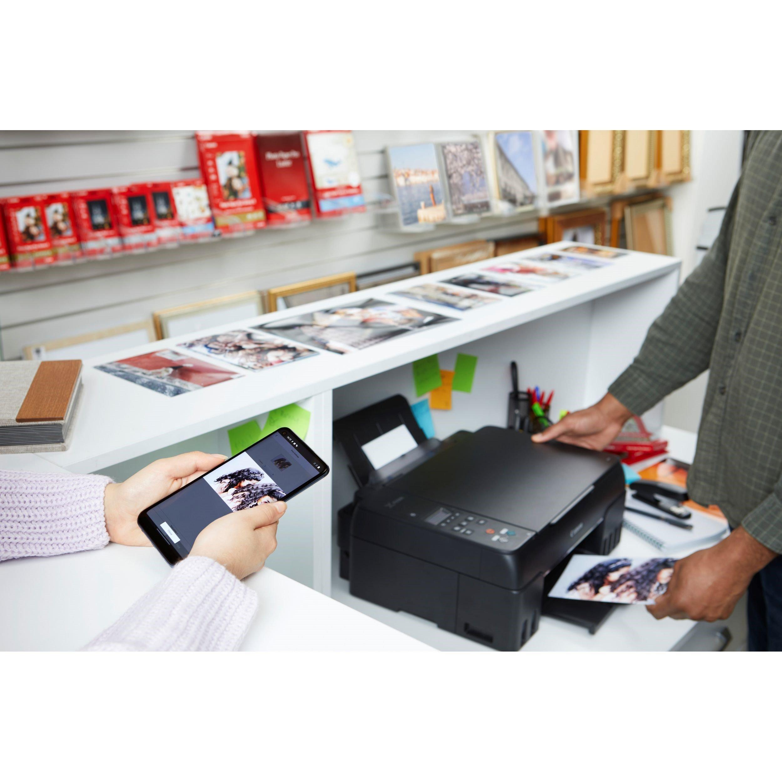 Zwart - Canon - Canon Pixma G650 Multifunction printer photo quality printing at low cost - 8
