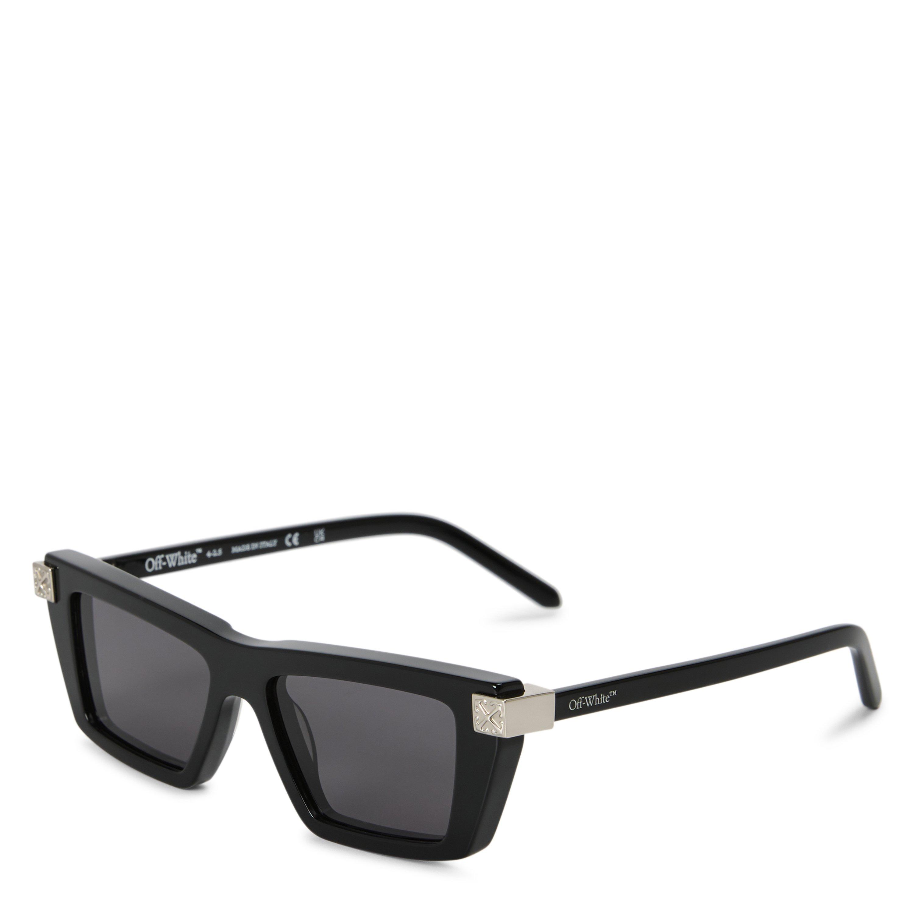 Off-White Men's Black Dark Grey Off Beaumont Sungls - Size One Size - Image 2