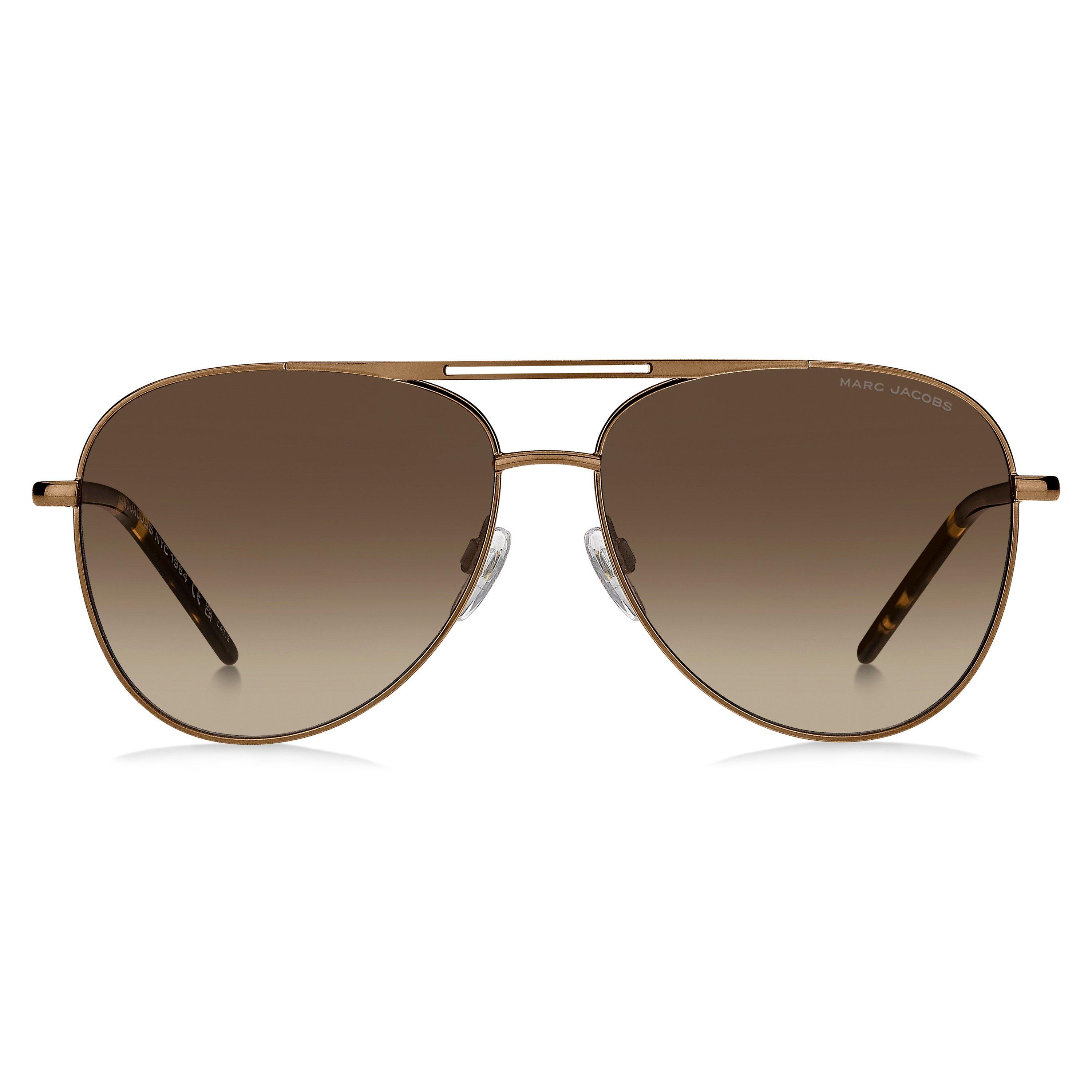 Brown - Marc Jacobs - Women's Aviator Sunglasses - 2