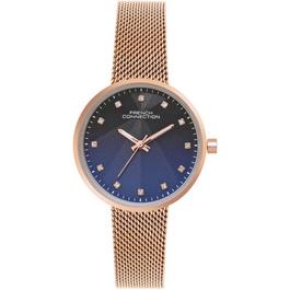 French Connection connection Dawnlight Dark Blue-Royal Blue Round Dial Womens Analogue Watch