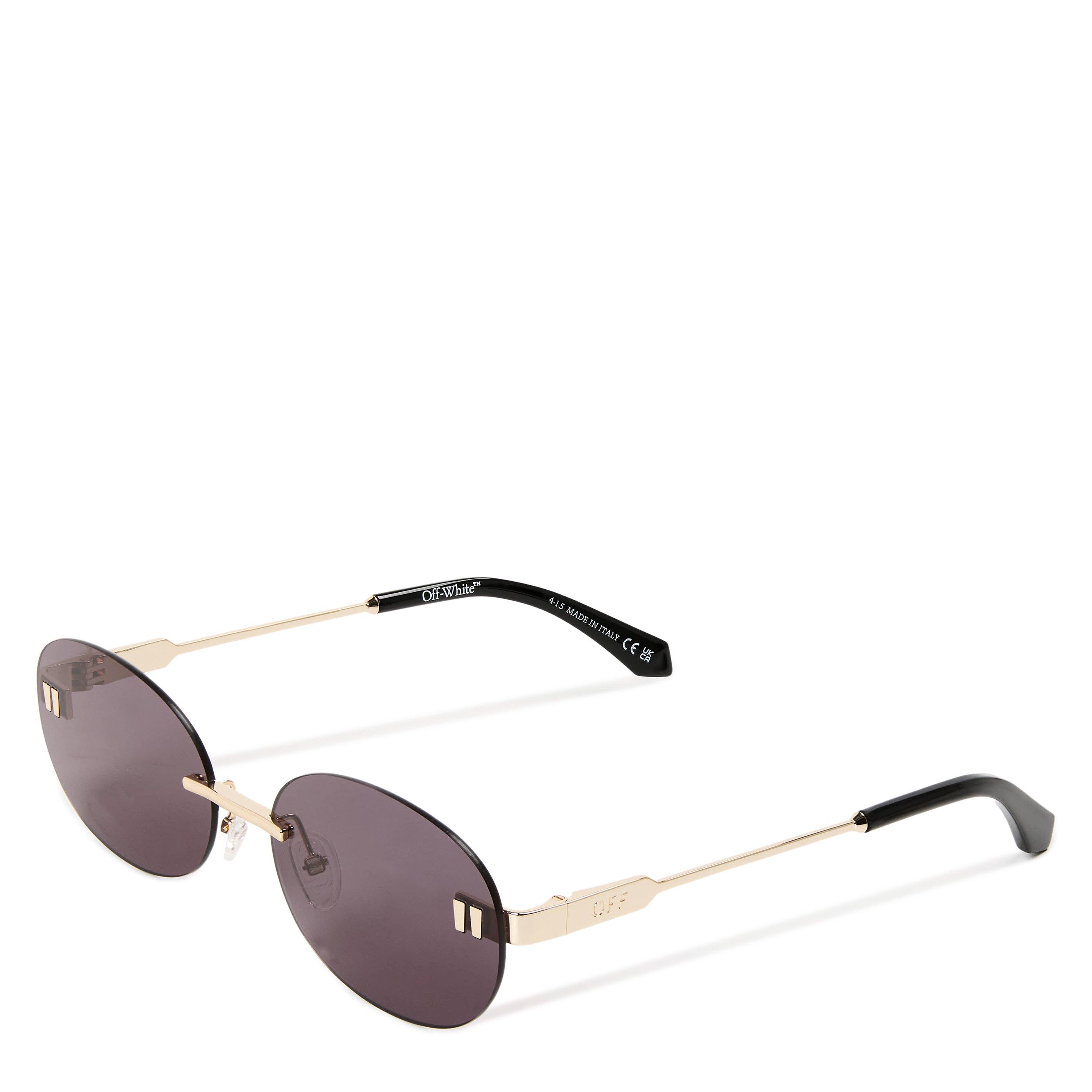 Off White Off Frisco Sunglasses 99 - Gold Dark Grey