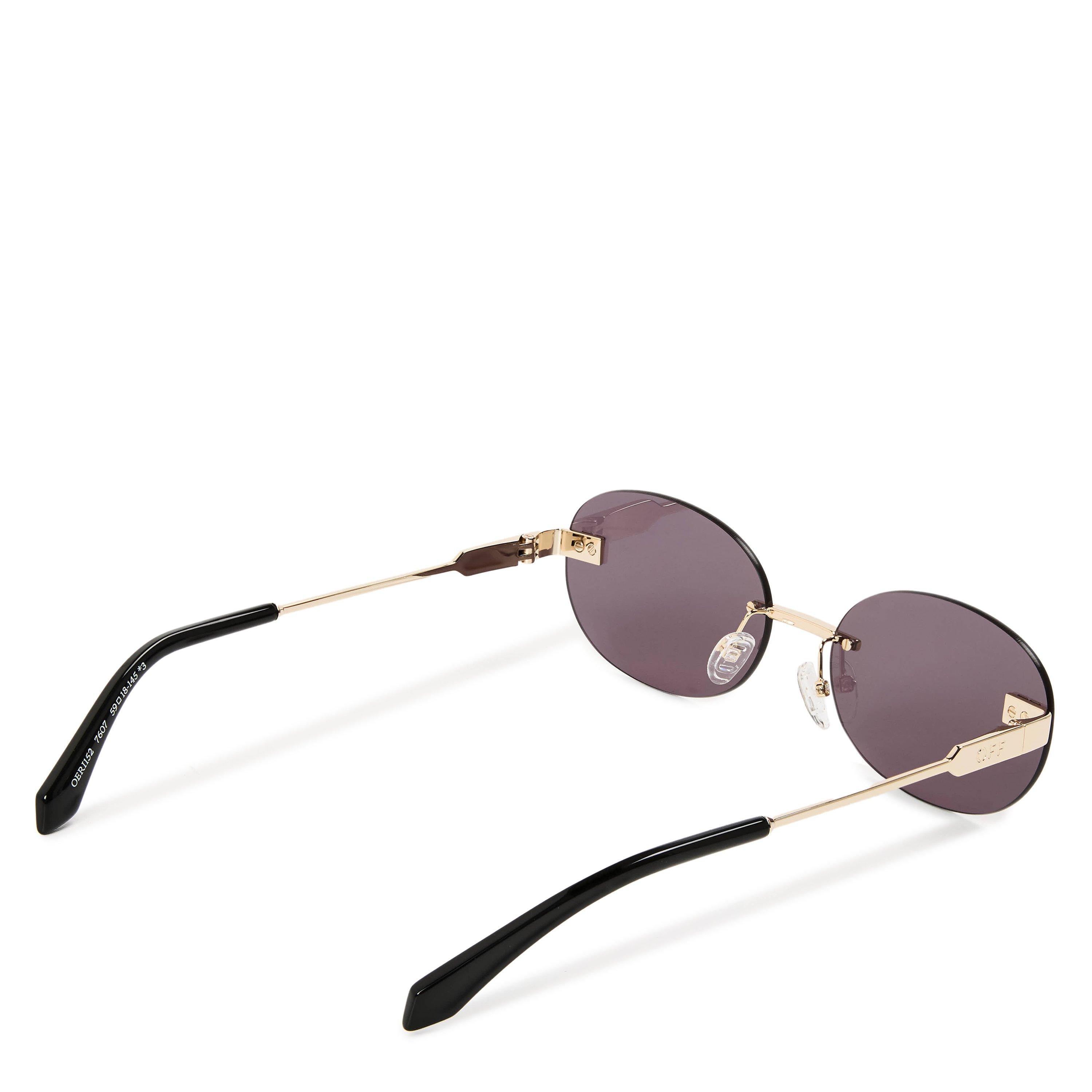 Gold Dark Grey - Off White - Off Frisco Sunglasses 99 - 2