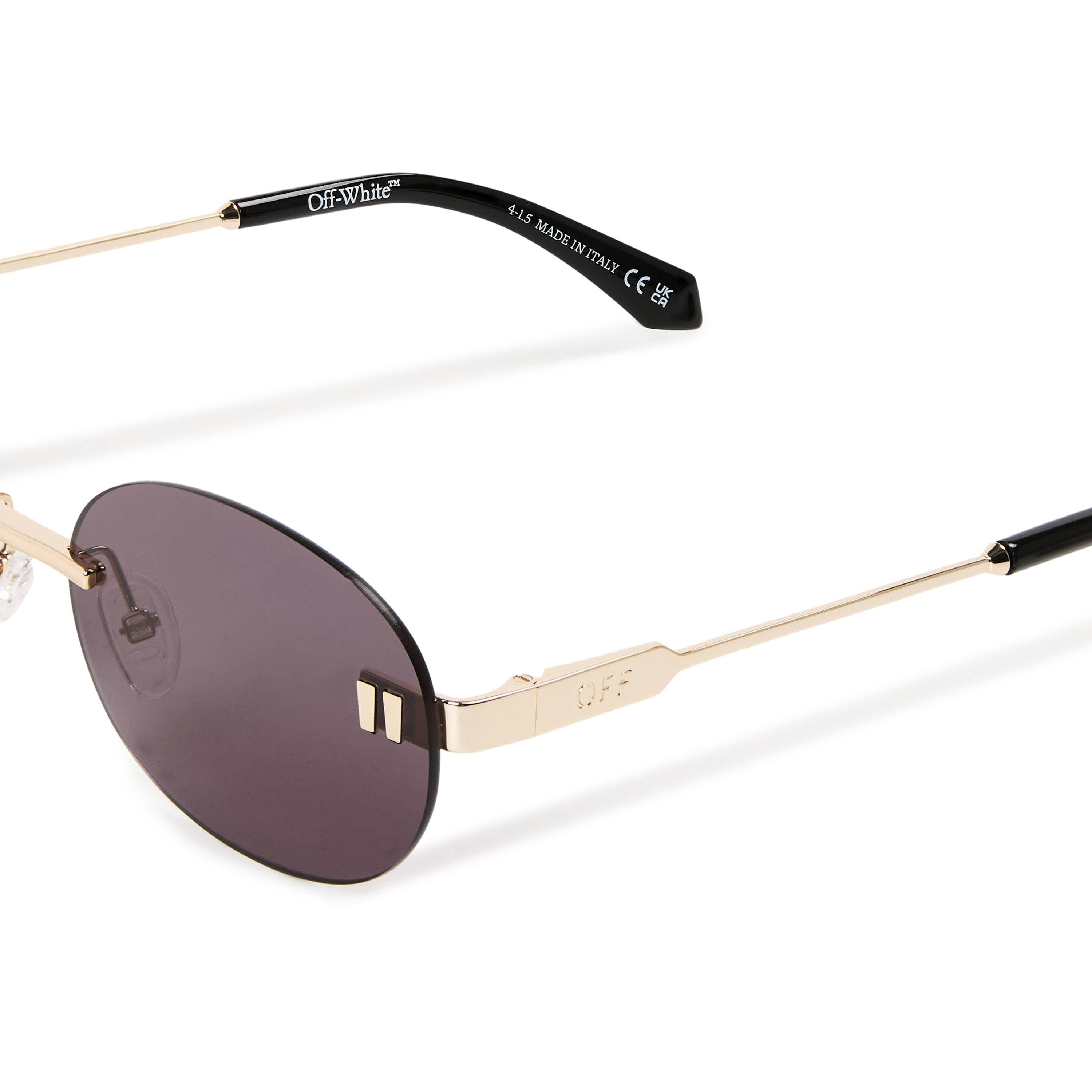 Gold Dark Grey - Off White - Off Frisco Sunglasses 99 - 3