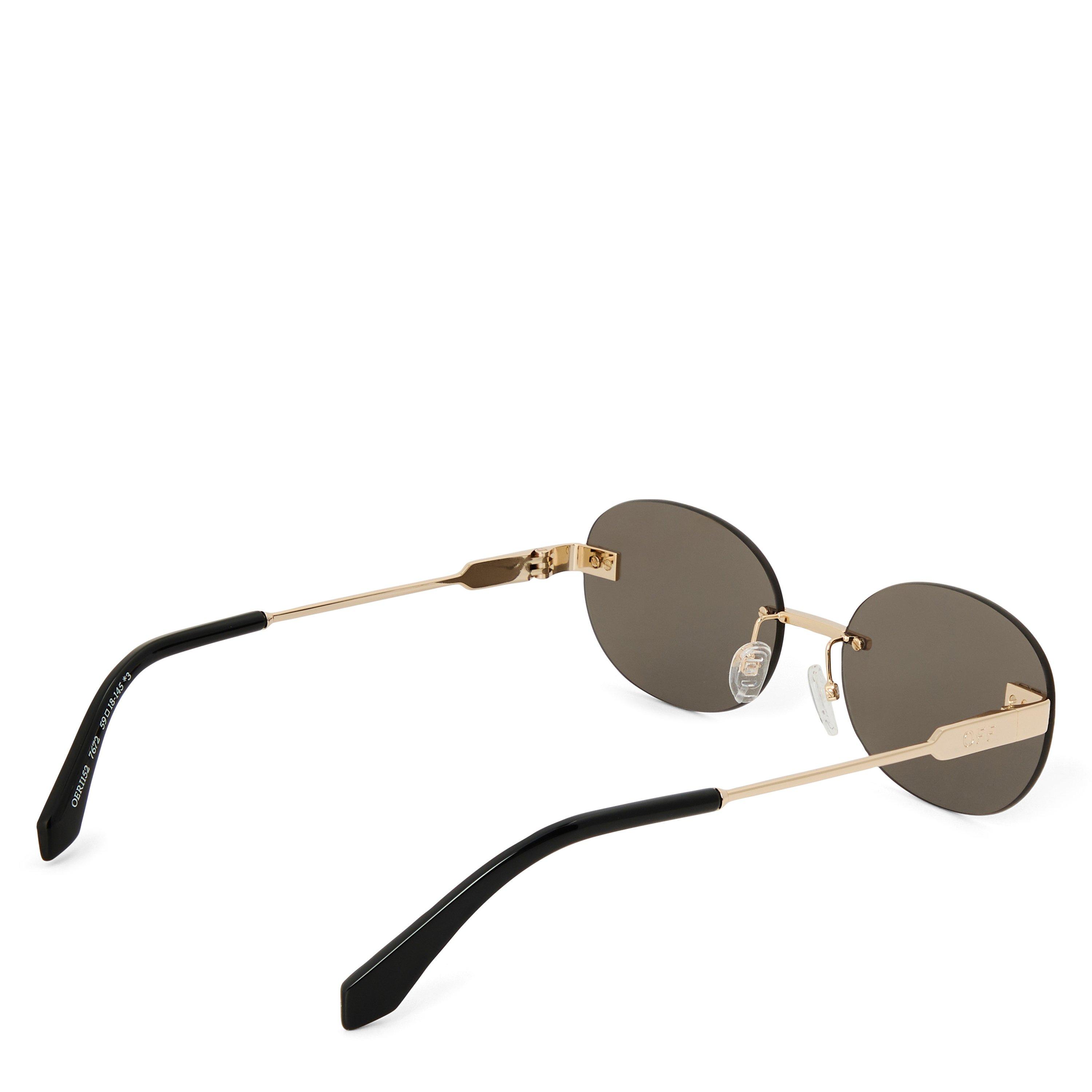 Gold Silver - Off White - Off Frisco Sunglasses 99 - 2