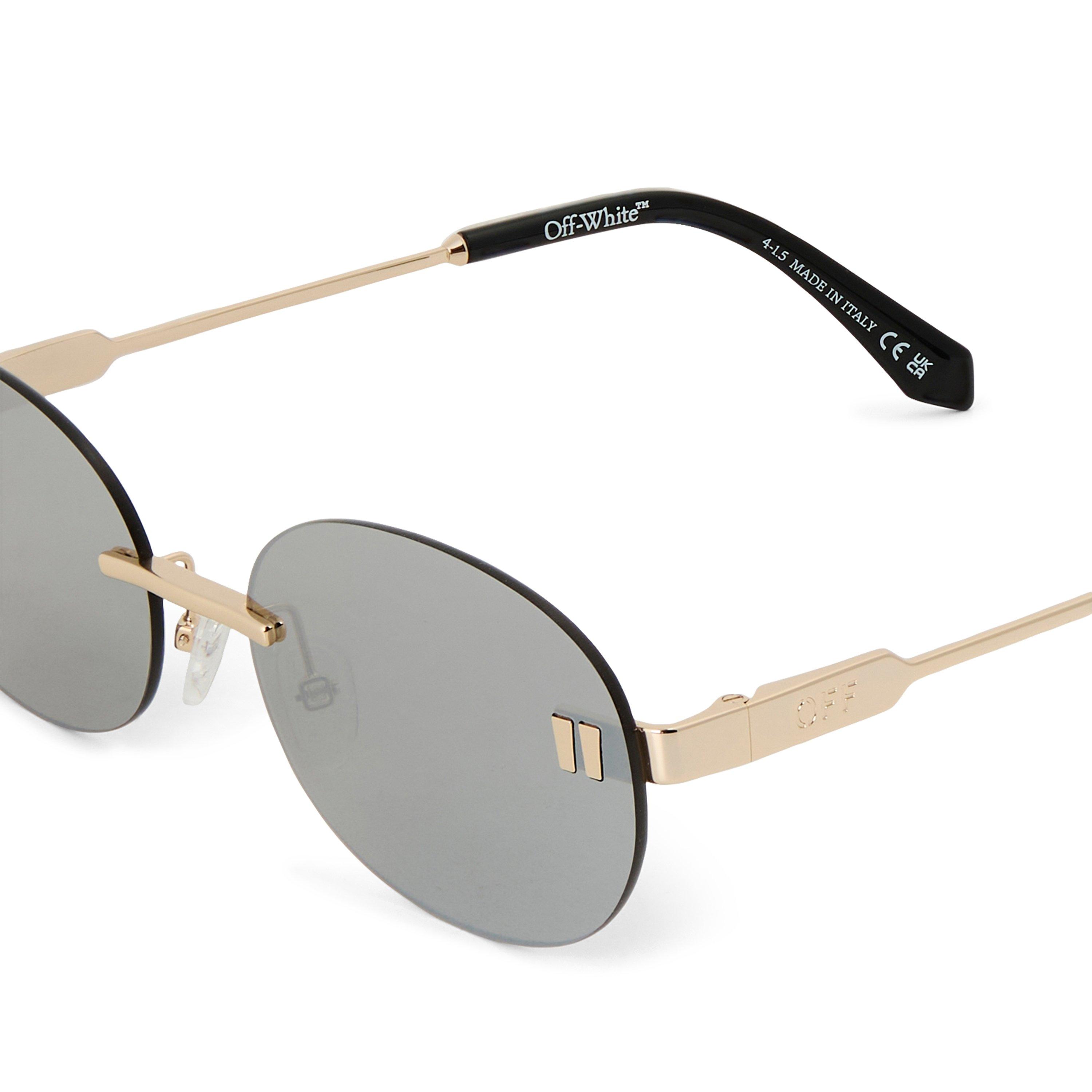Gold Silver - Off White - Off Frisco Sunglasses 99 - 3