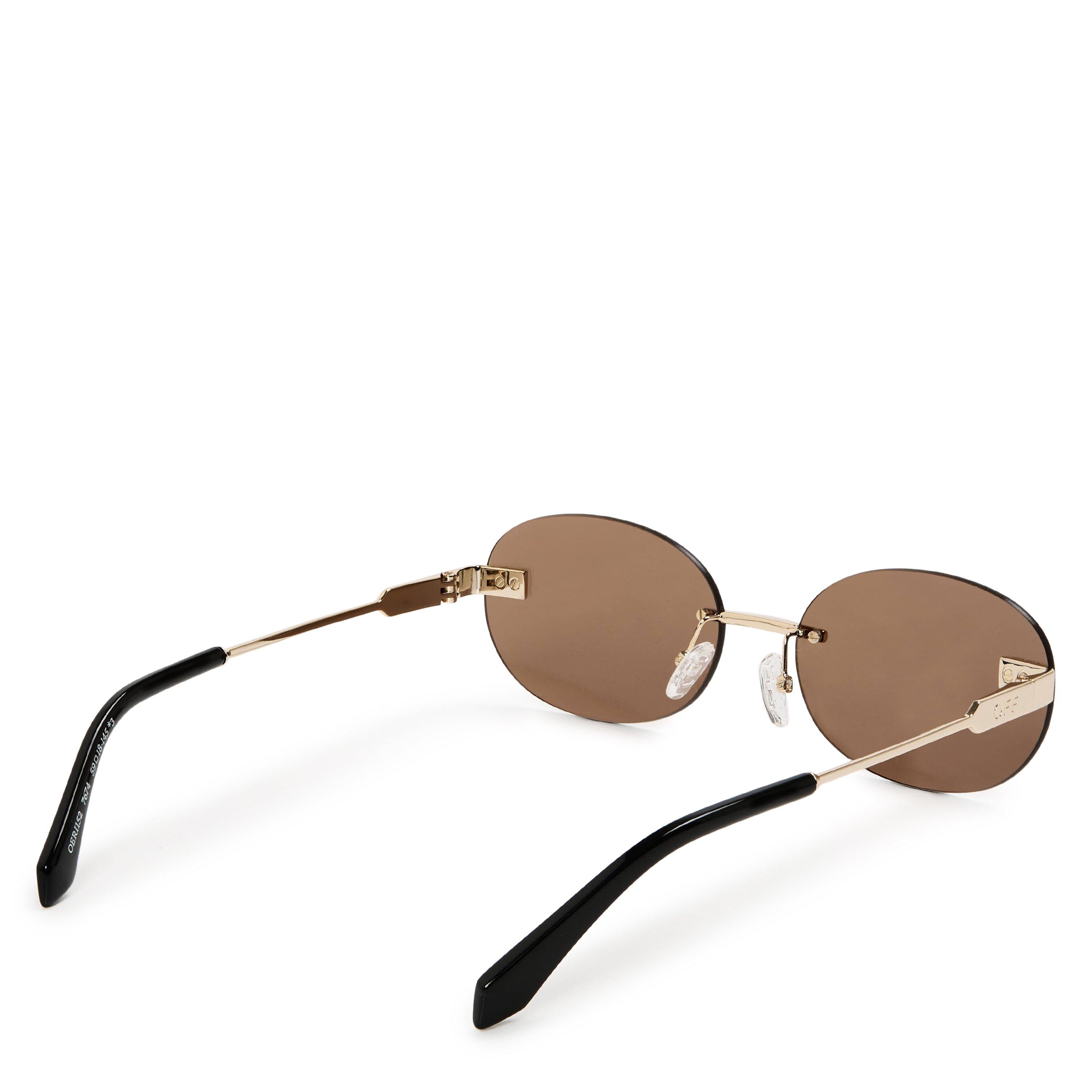 Gold Bronze - Off White - Off Frisco Sunglasses 99 - 2