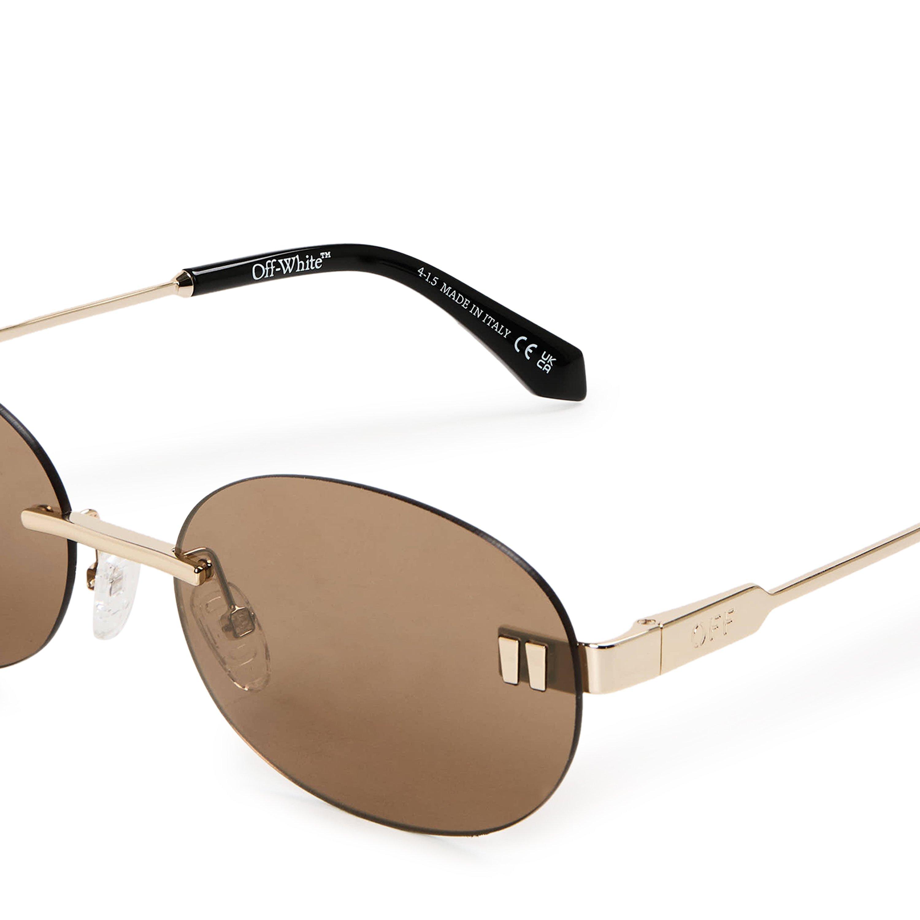 Gold Bronze - Off White - Off Frisco Sunglasses 99 - 3