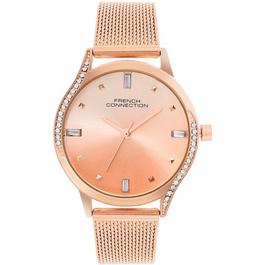 French Connection connection Atelier Round Dial Womens Analogue Watch