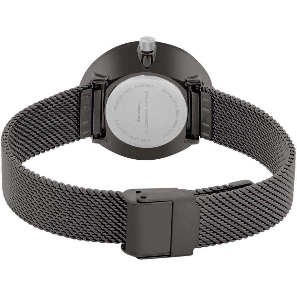 Gun-Green - French Connection - connection Dawnlight Gun-Green Round Dial Womens Analogue Watch - 3