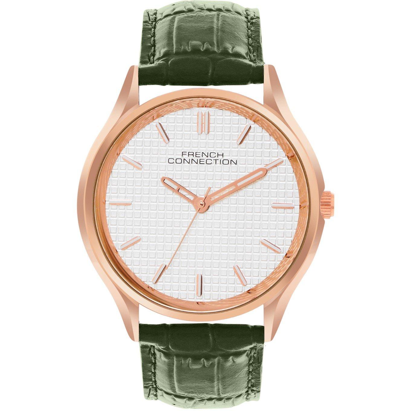 Argento - French Connection - connection omni Round Dial Mens Analogue Watch - 1