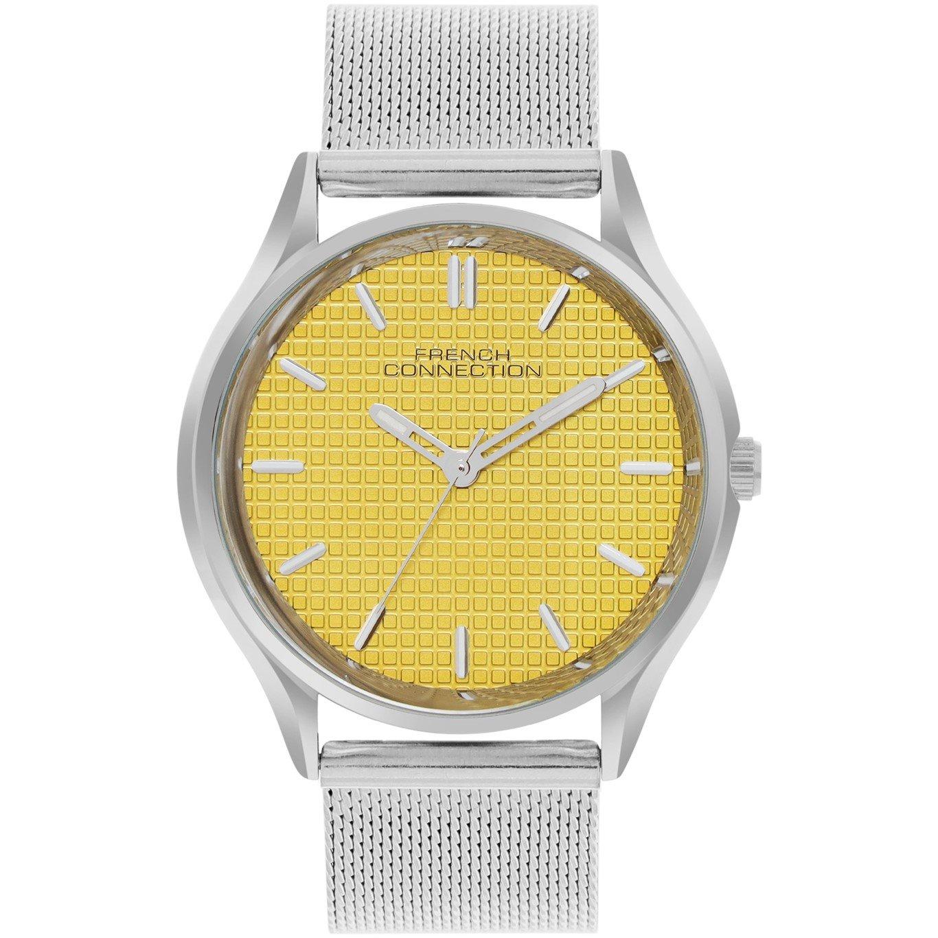 connection omni Round Dial Mens Analogue Watch