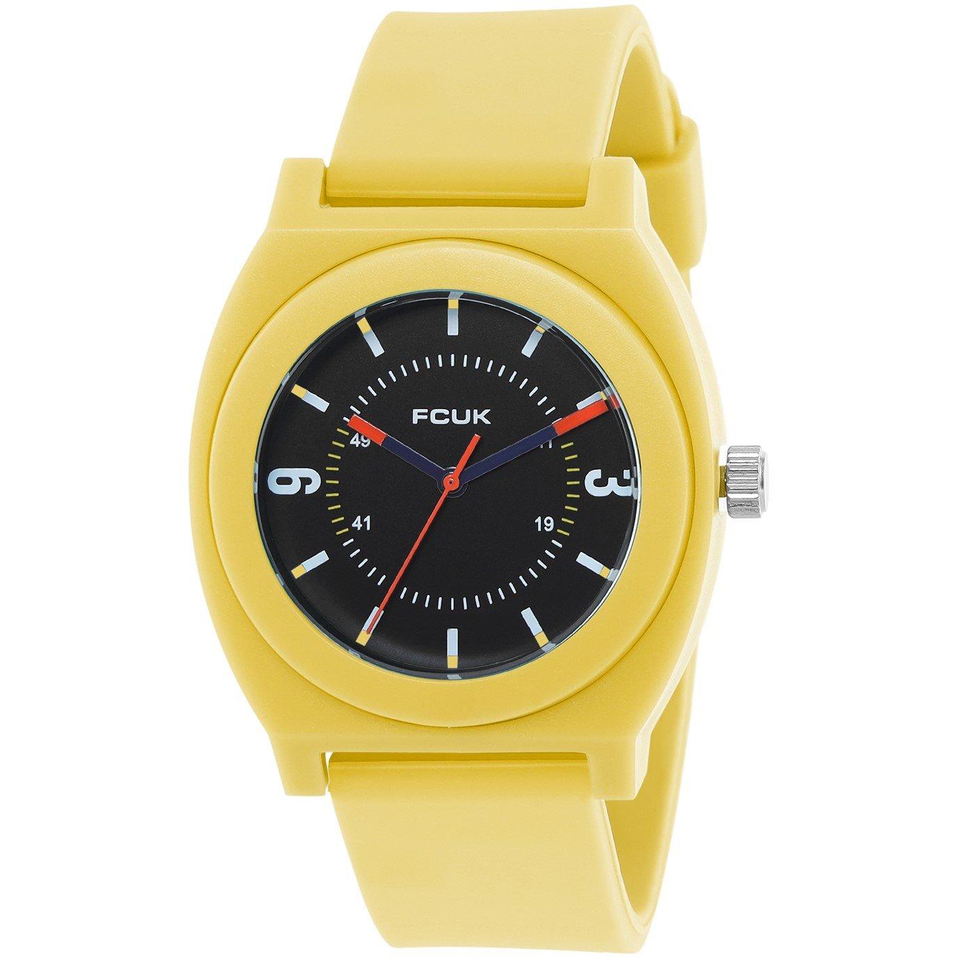 Black - FCUK - Analog Black Dial Unisex Watch - 2