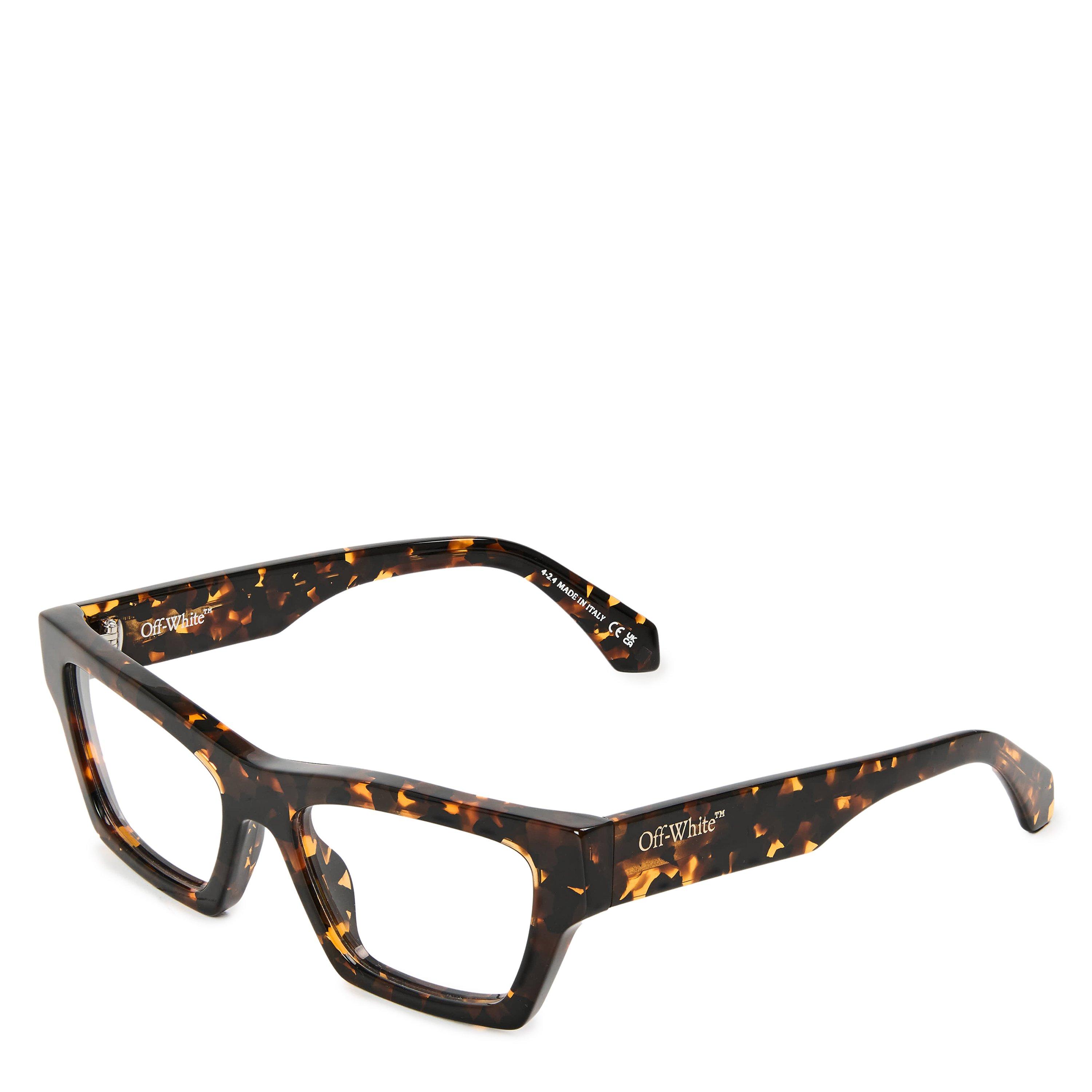 Off White Style 7X Round Sunglasses - Havana