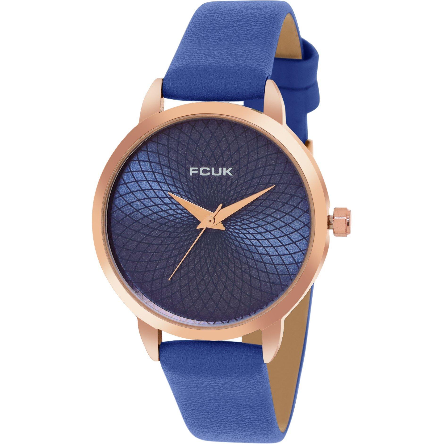 Blue - FCUK - Analog Watch For Women - 2