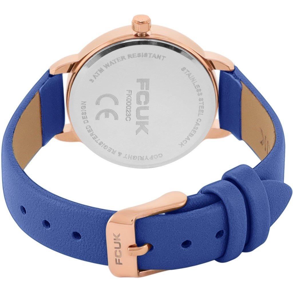 Blue - FCUK - Analog Watch For Women - 3
