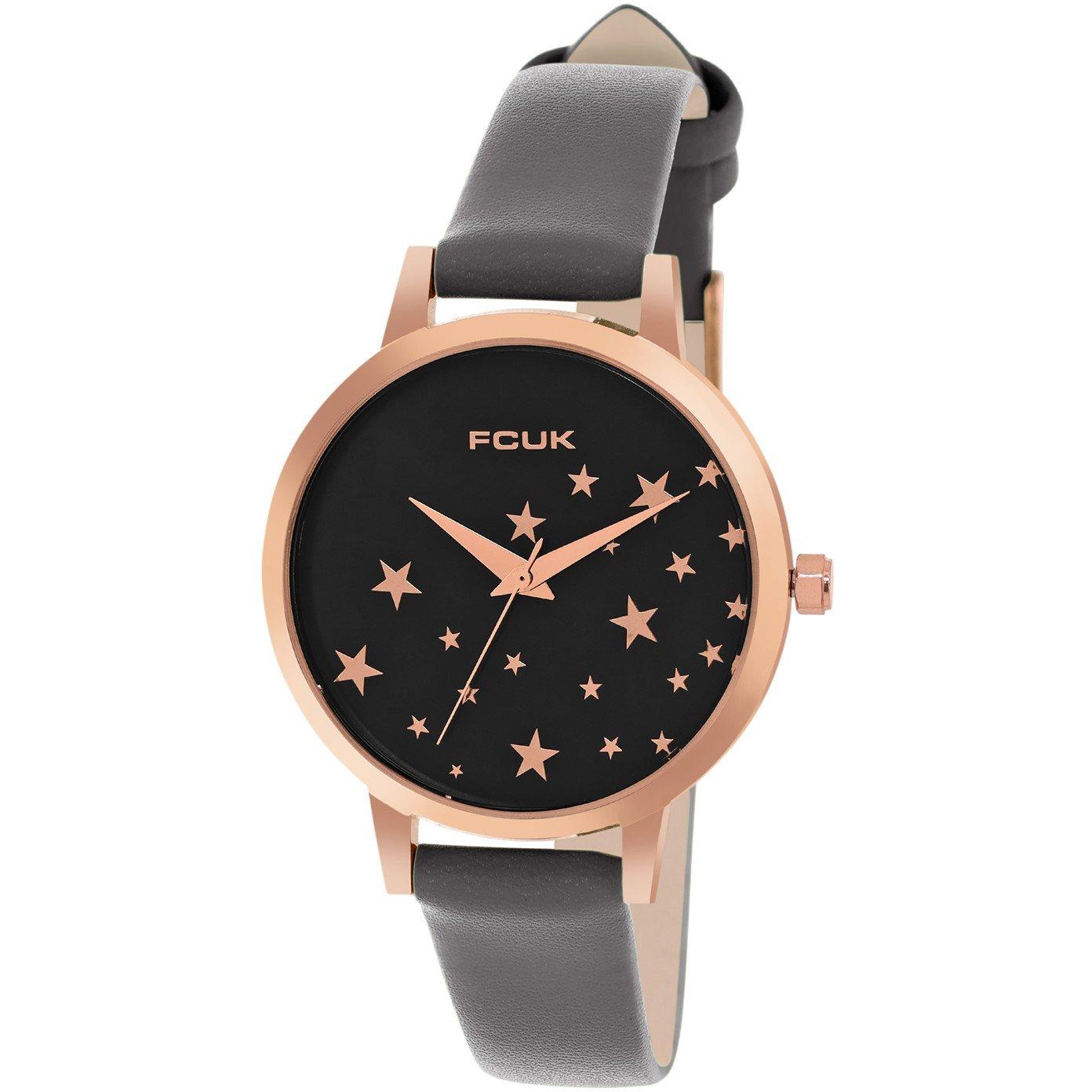 Black - FCUK - Analog Watch For Women - 2