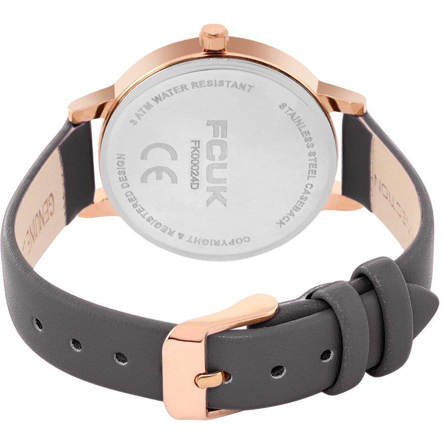 Black - FCUK - Analog Watch For Women - 3