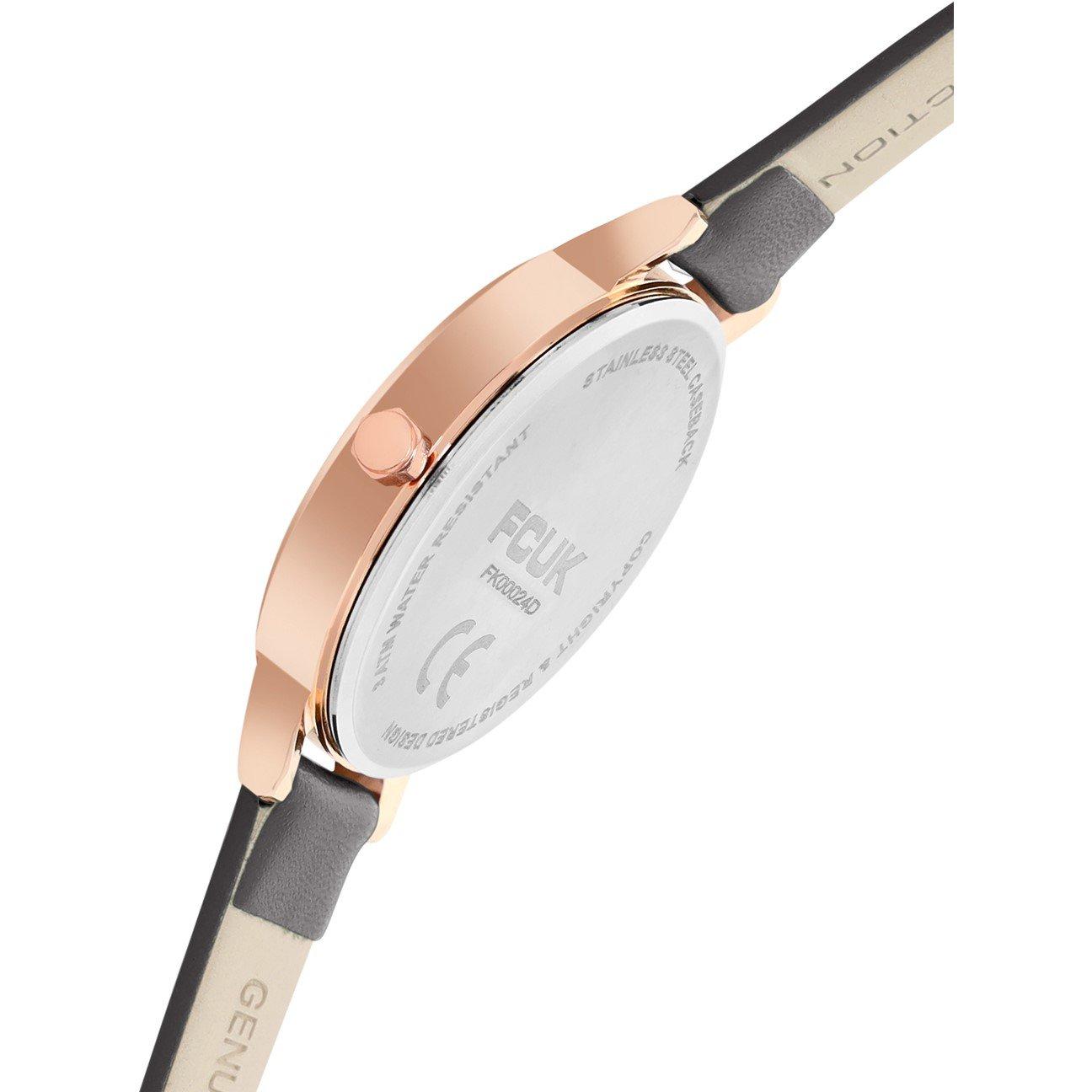 Black - FCUK - Analog Watch For Women - 4