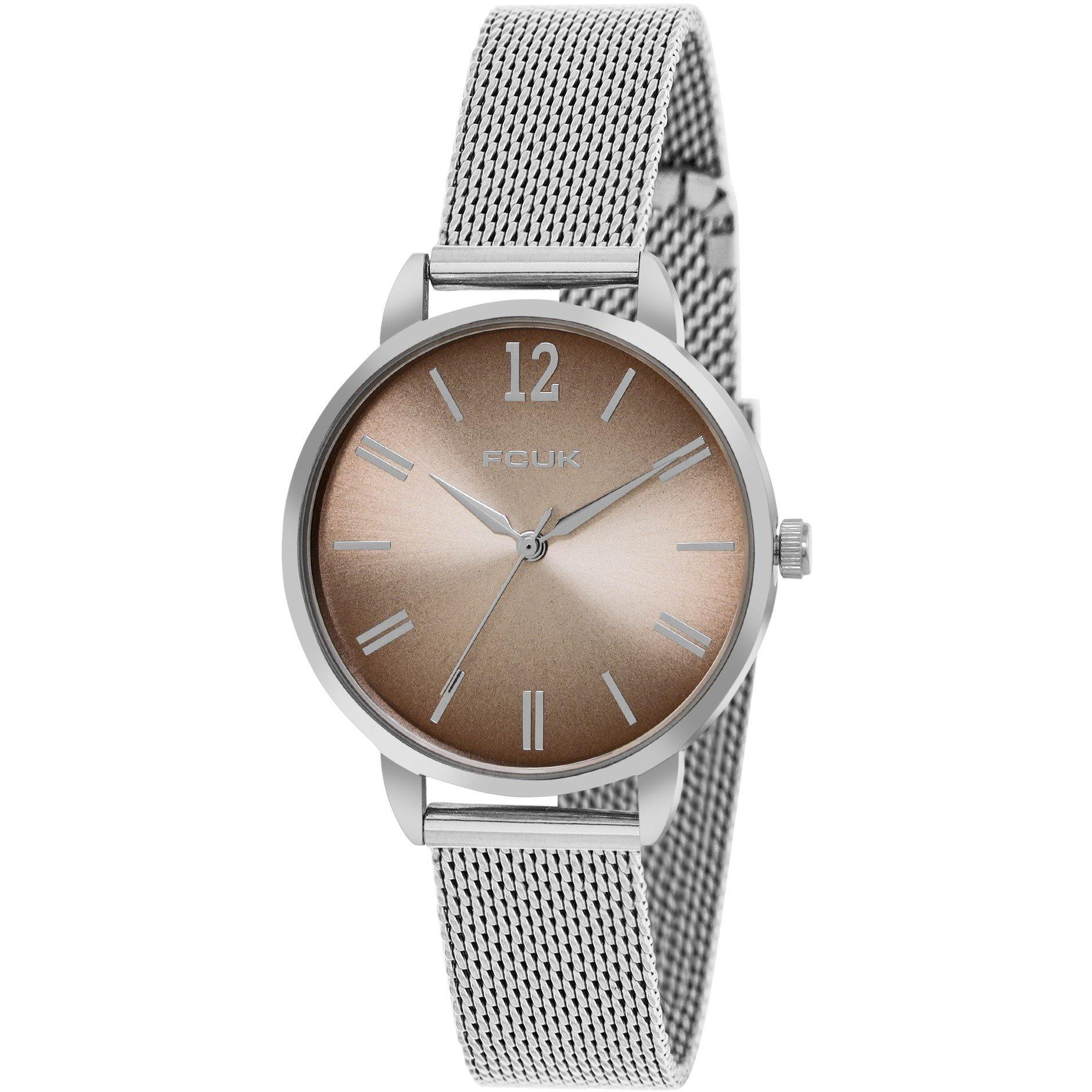 Castanho - FCUK - Analog Watch For Women - 2