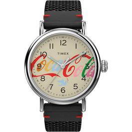 Timex X Coca Cola 1971 Unity Stainless Steel Classic Watch