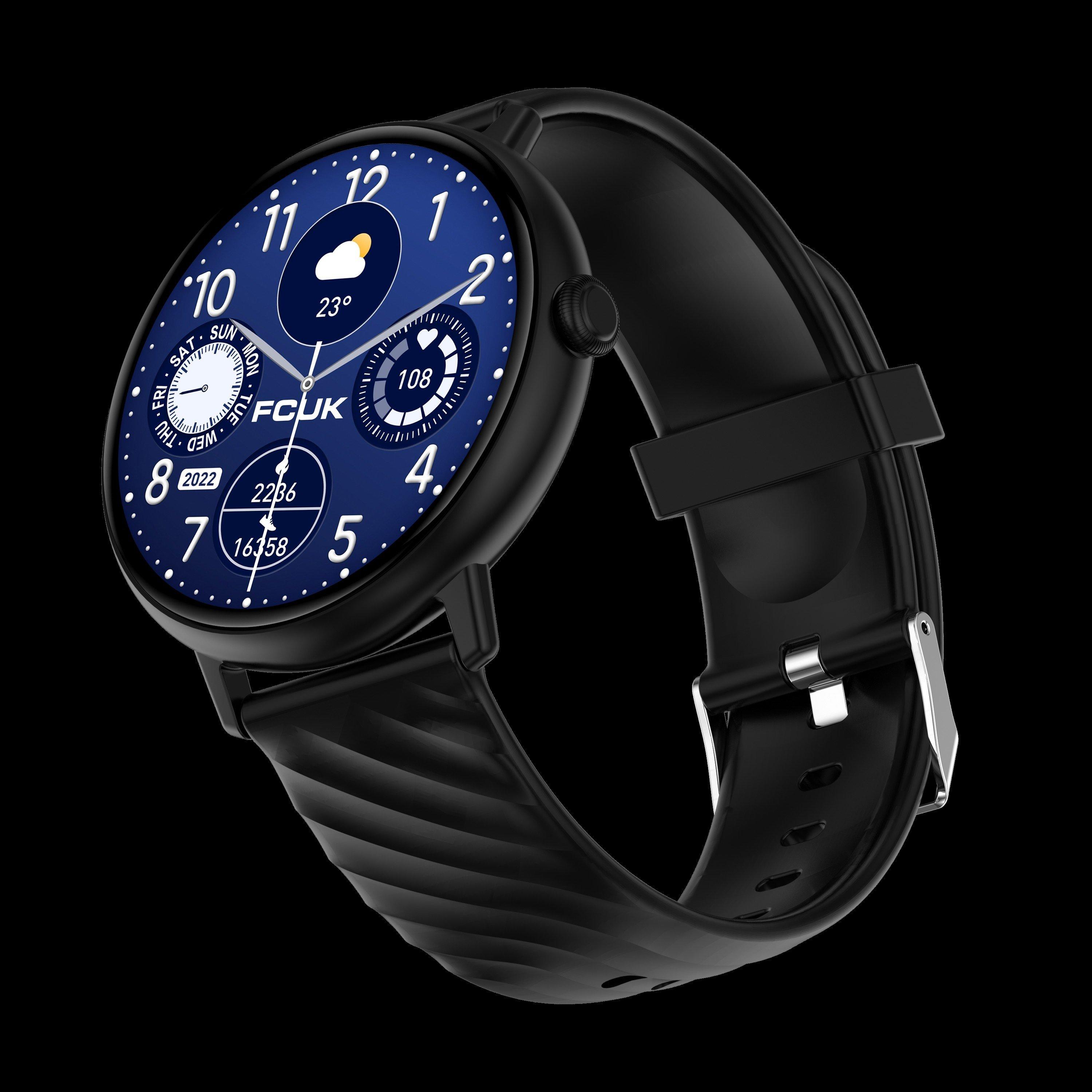 Black - FCUK - New Smart Watch - 2