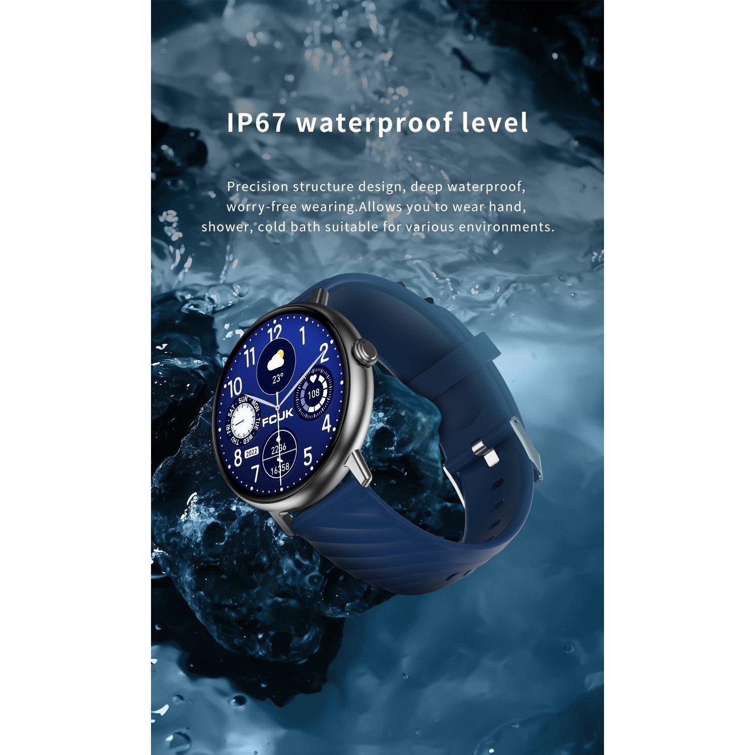 Black - FCUK - New Smart Watch - 4