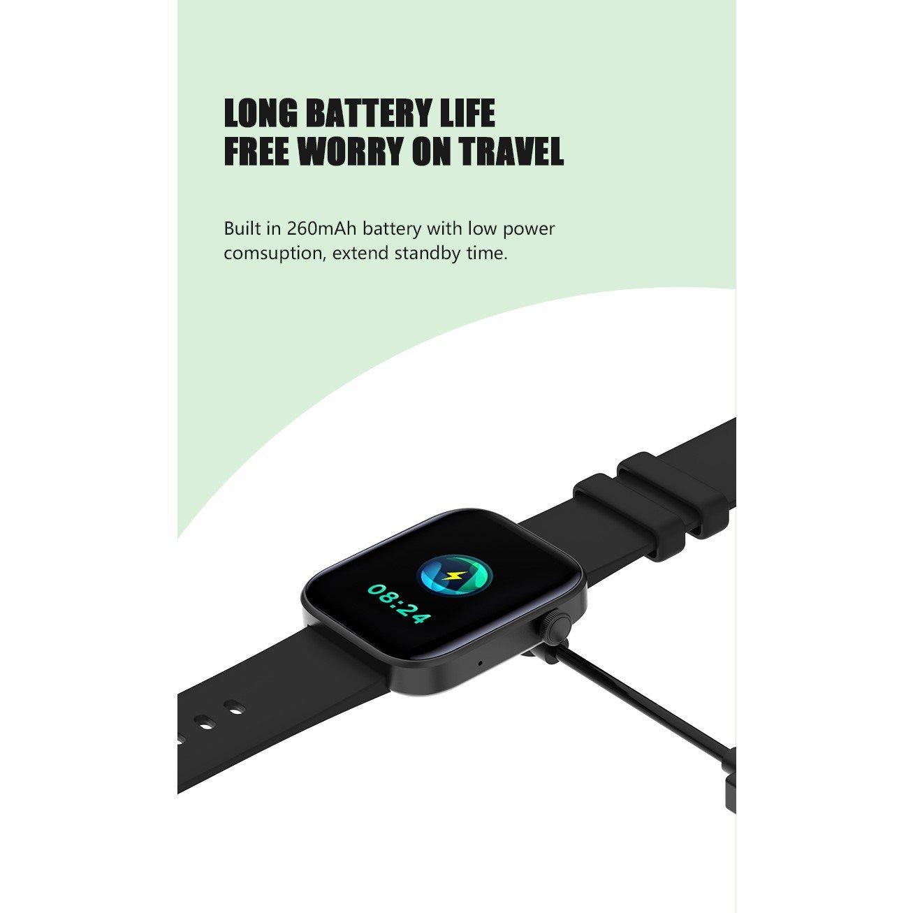 Bleu sarcelle - French Connection - Full Touch Smartwatch - 6