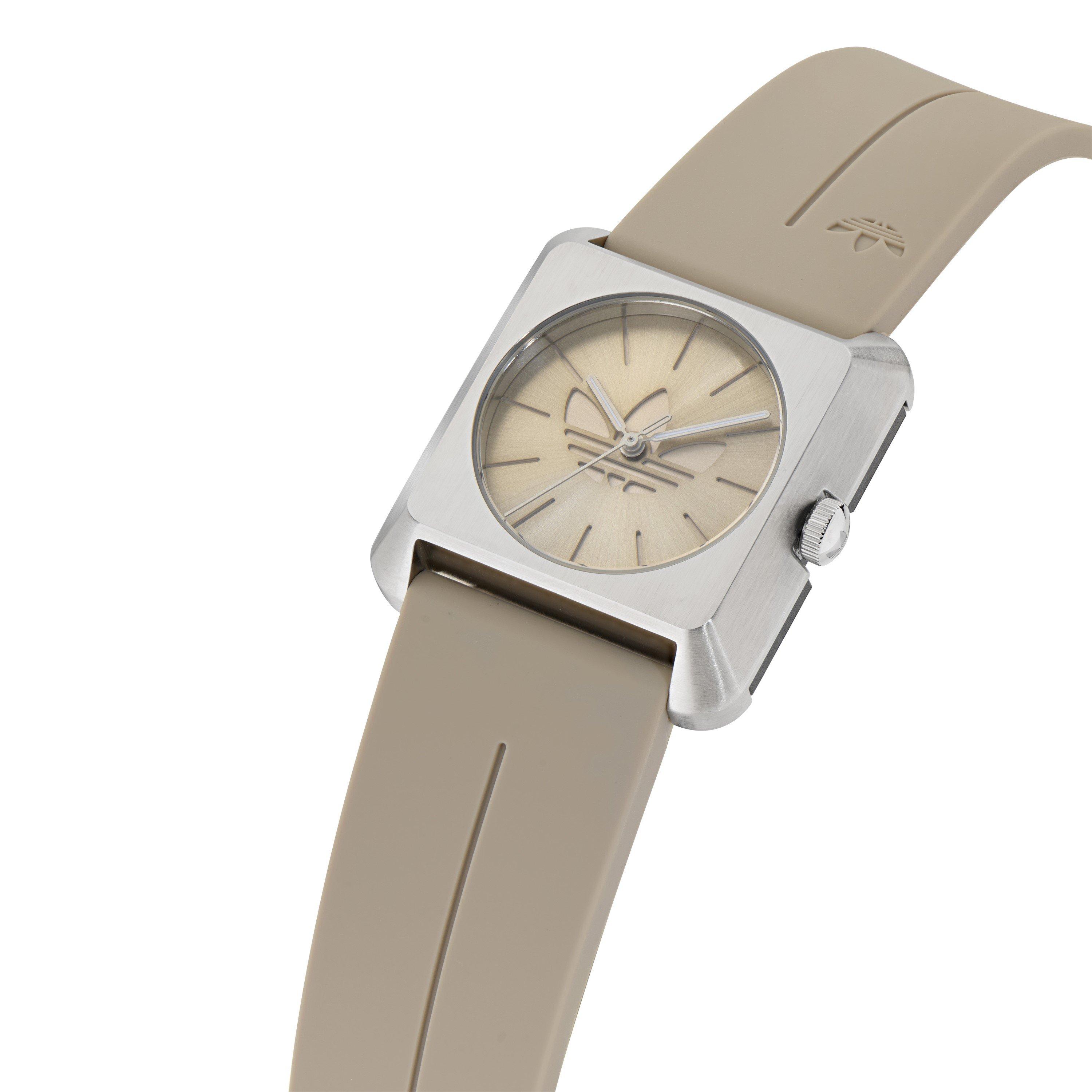 Taupe/Silver - adidas Originals - Men's Analogue Quartz Watch - 6