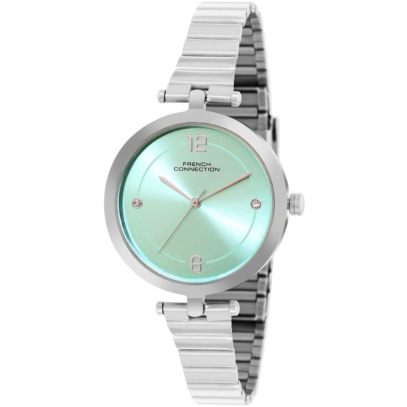 Mint - French Connection - French Connection Silver Case Round Shape Silver Strap Quartz Watch - 2