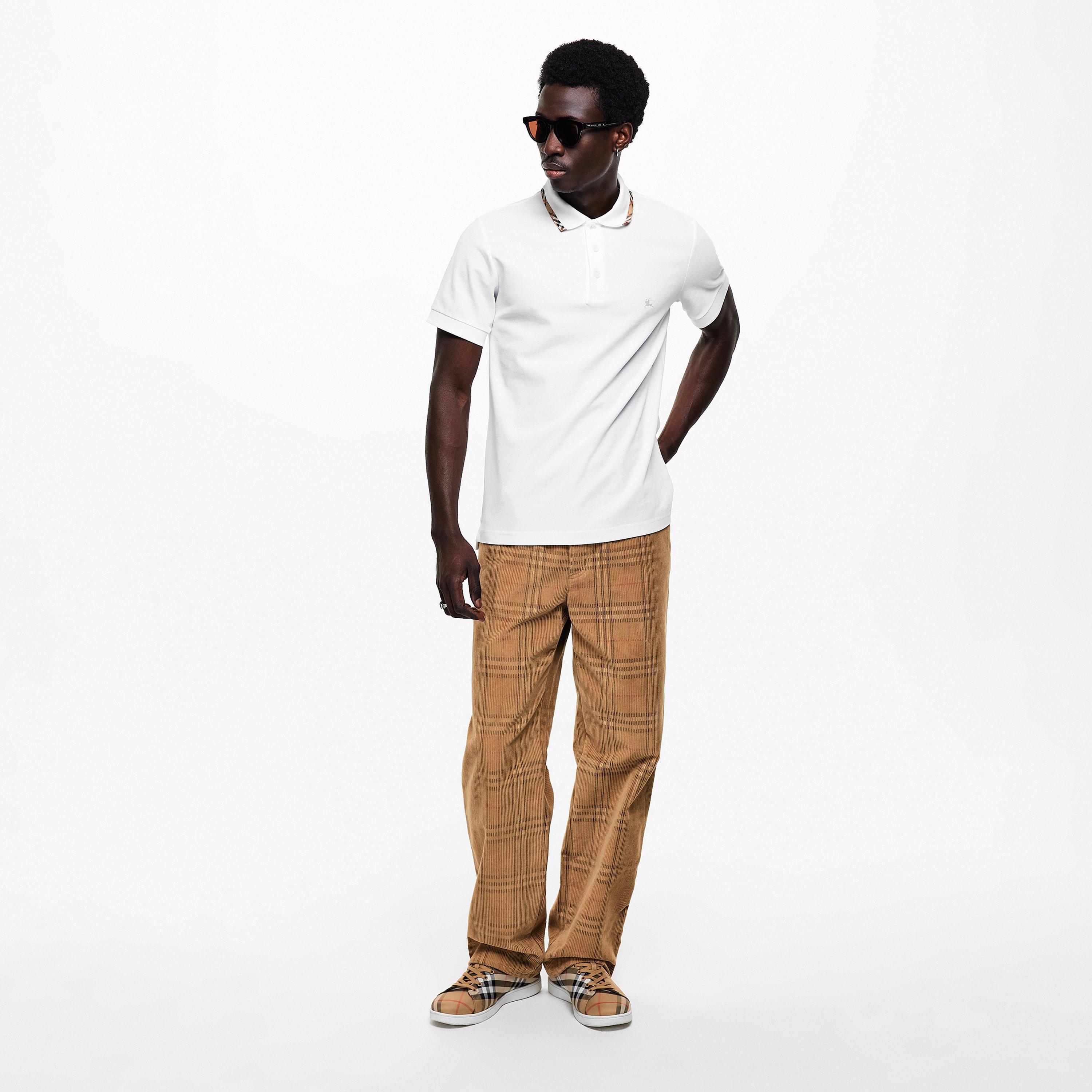 Grey - Burberry - Men's 0BE4477 Round Sunglasses - 6