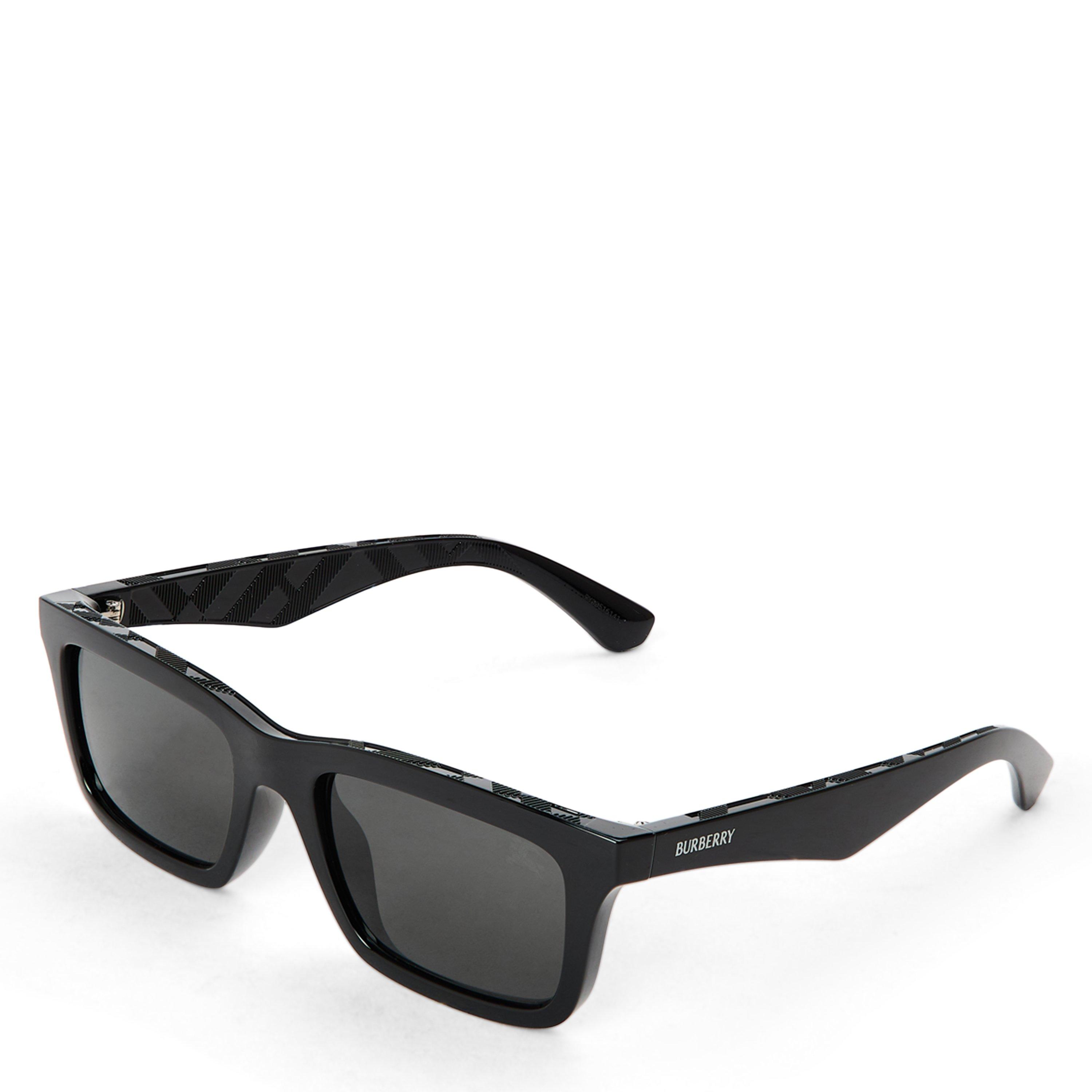 Burberry Men's 0BE4475U Wayfarer Sunglasses - Black