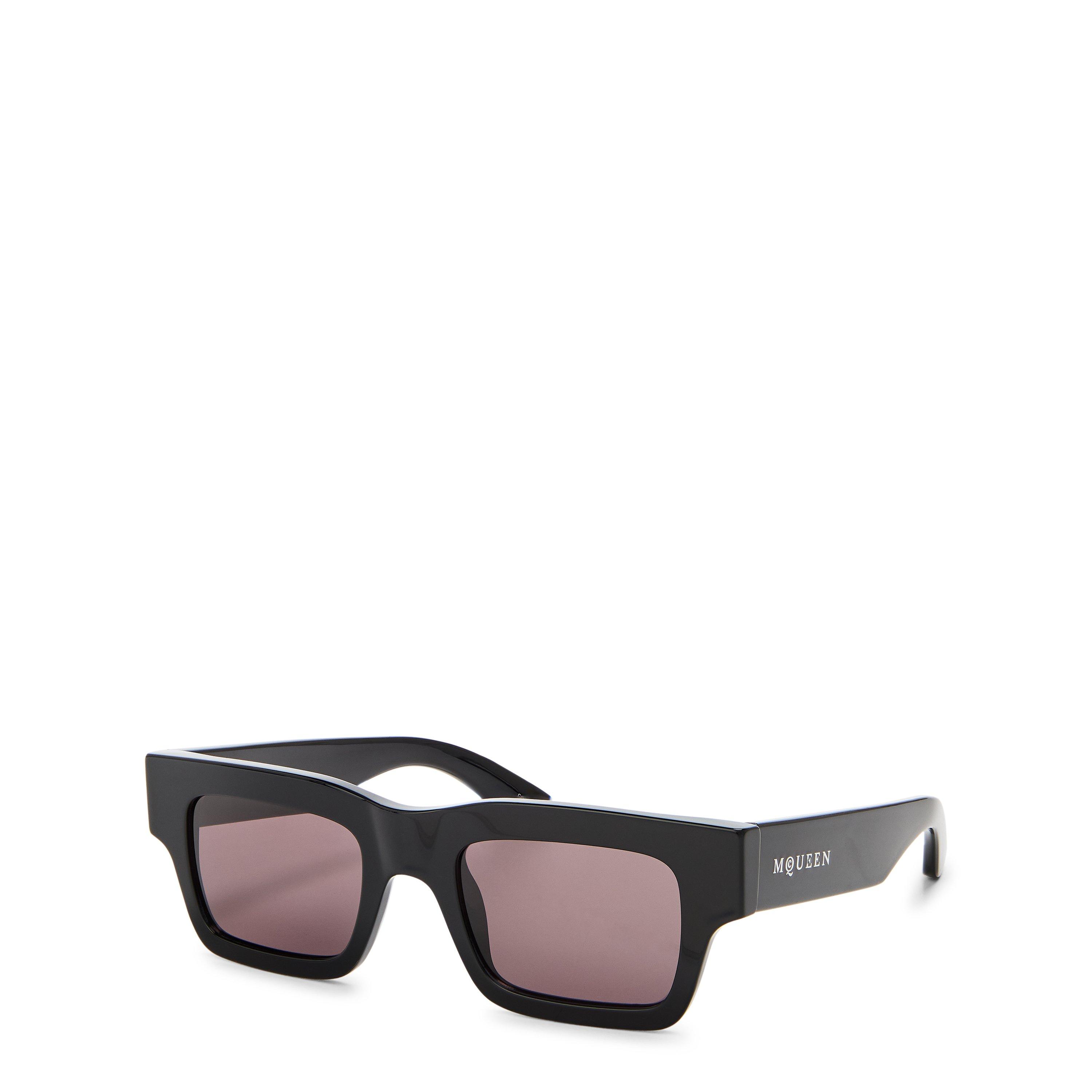 Black - Alexander McQueen - Alex S Rectangle Sun Sn00 - 1