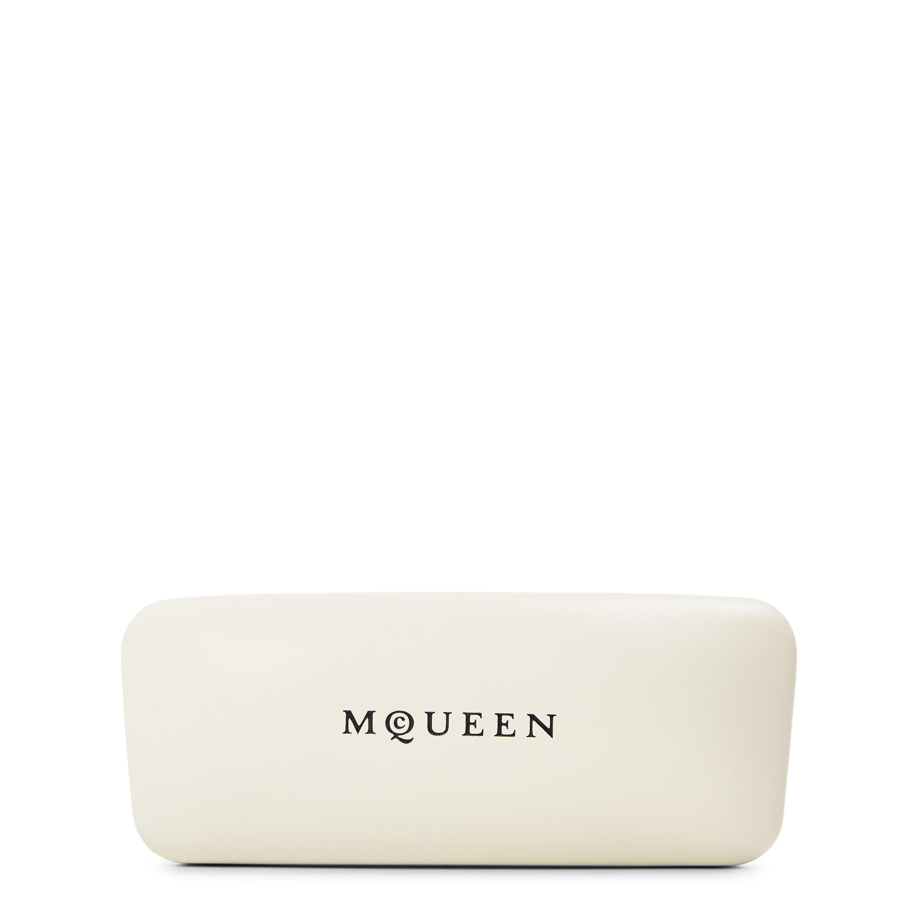 Black - Alexander McQueen - Alex S Rectangle Sun Sn00 - 4