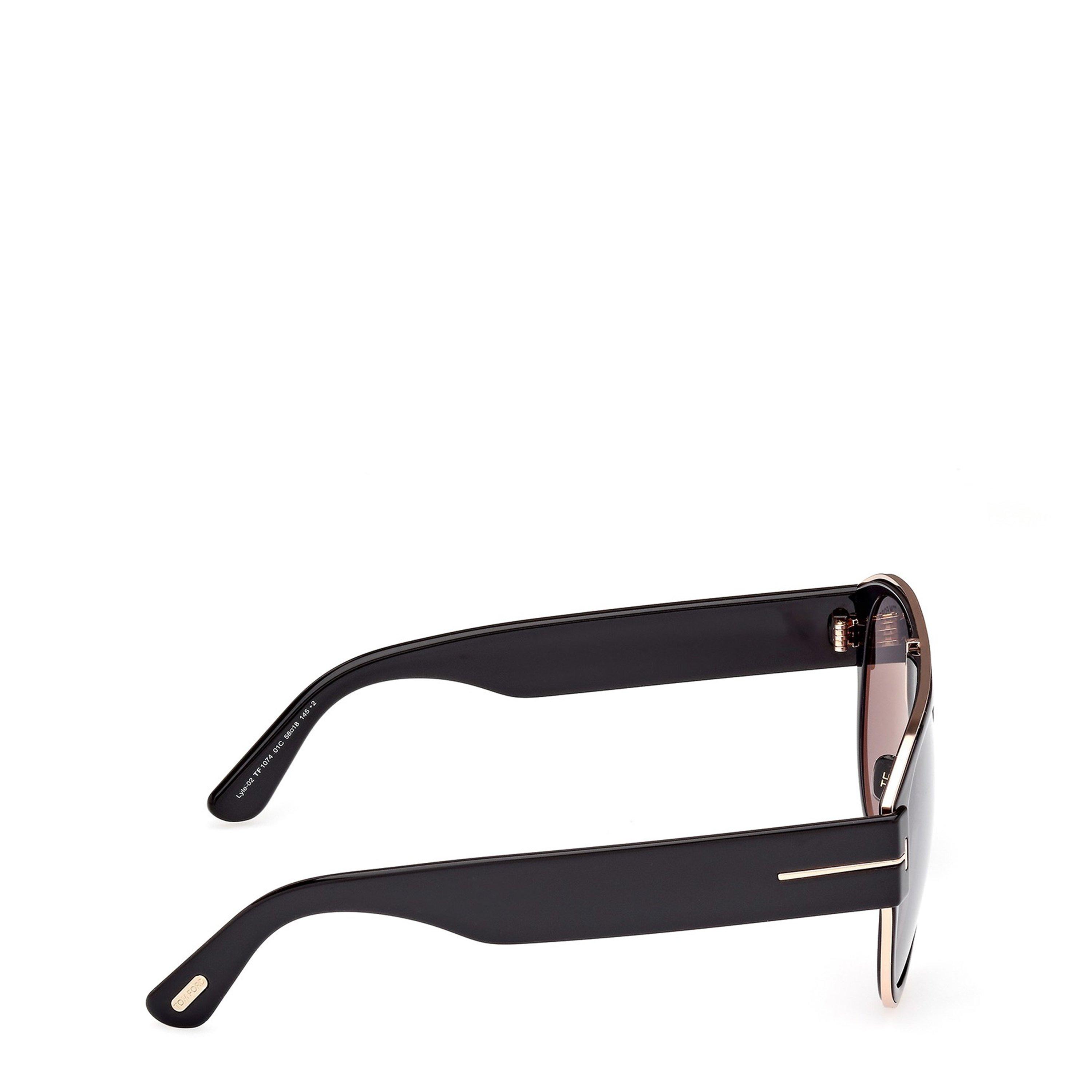 Black/Grey - Tom Ford - Lyle-02 Sunglasses - 5