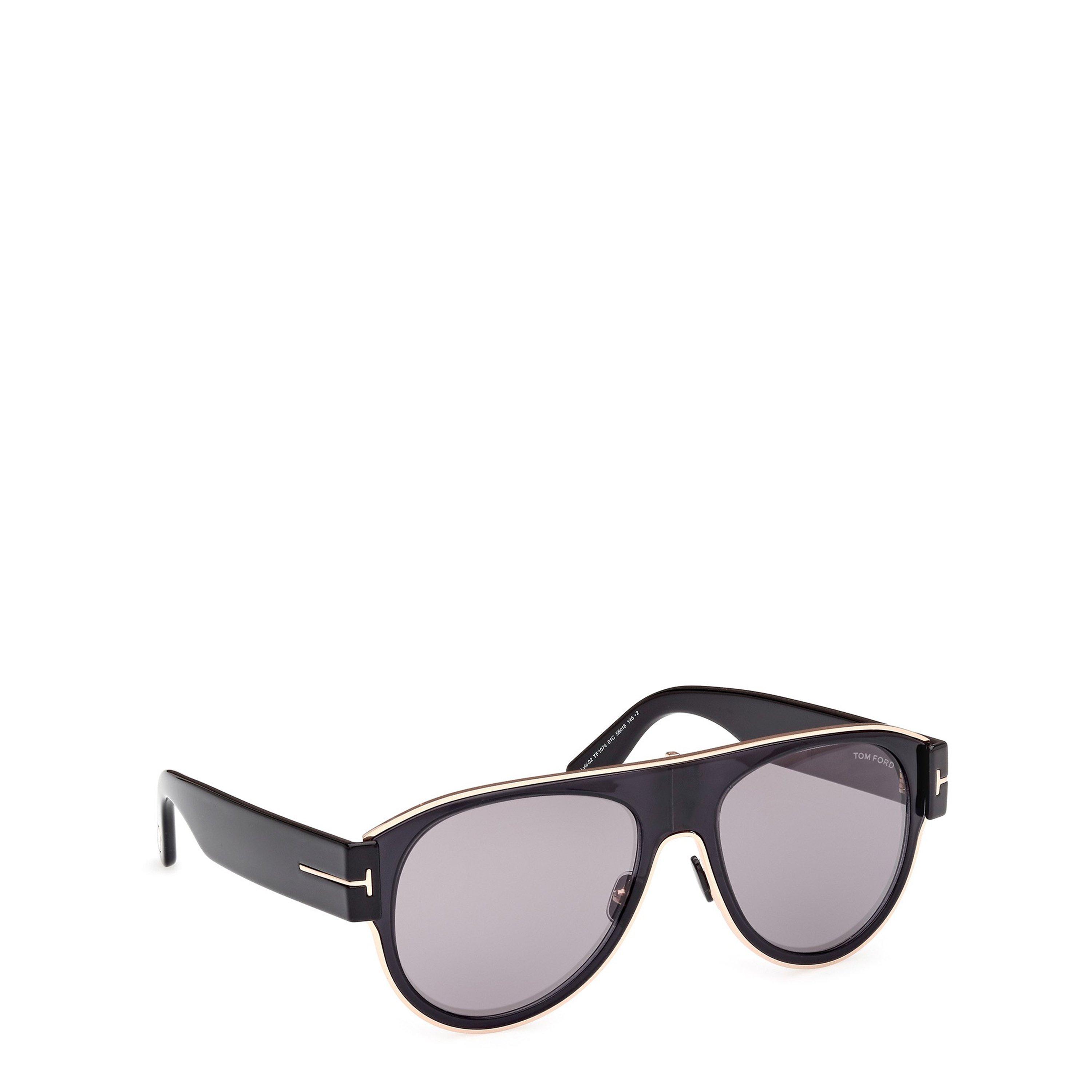 Black/Grey - Tom Ford - Lyle-02 Sunglasses - 6