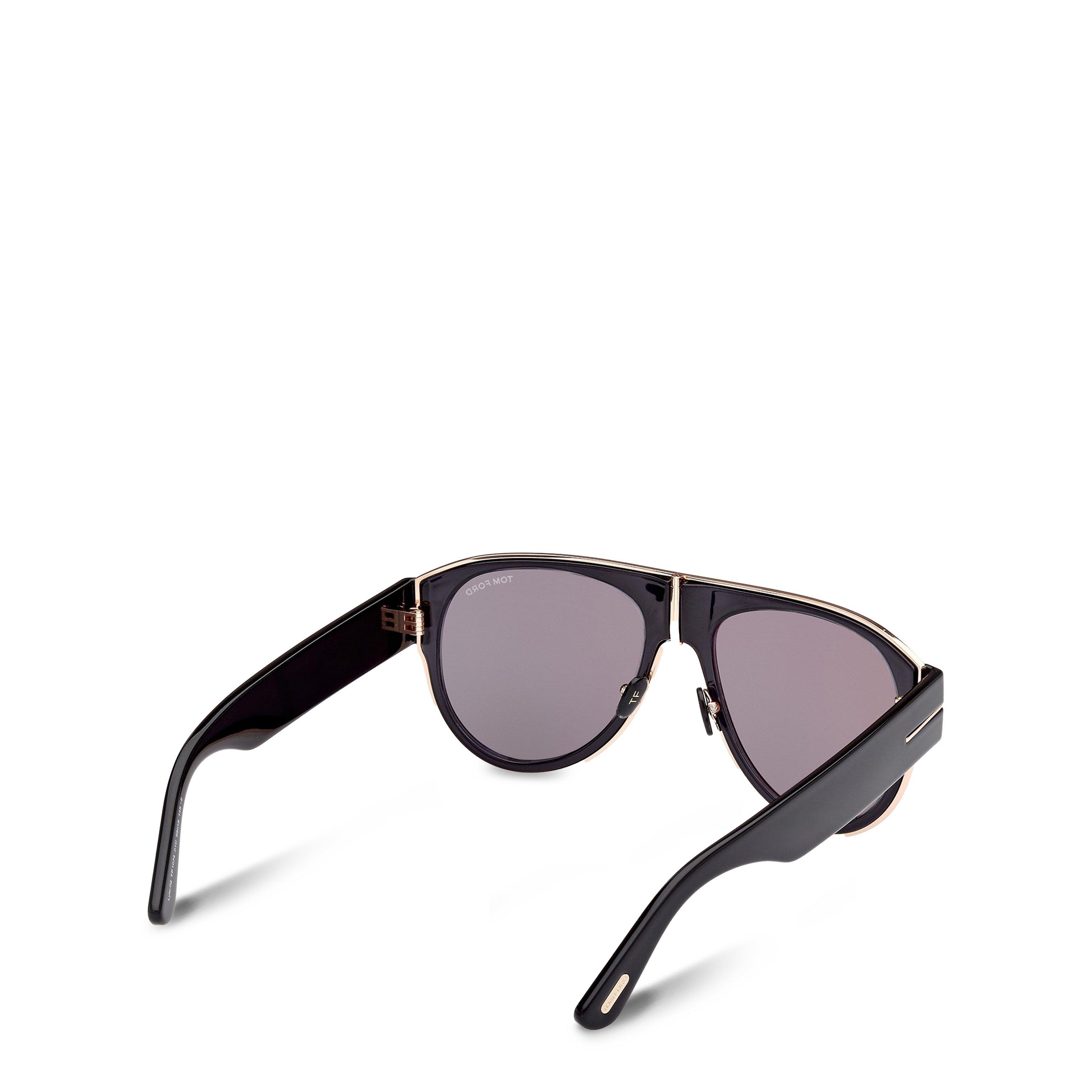 Black/Grey - Tom Ford - Lyle-02 Sunglasses - 9