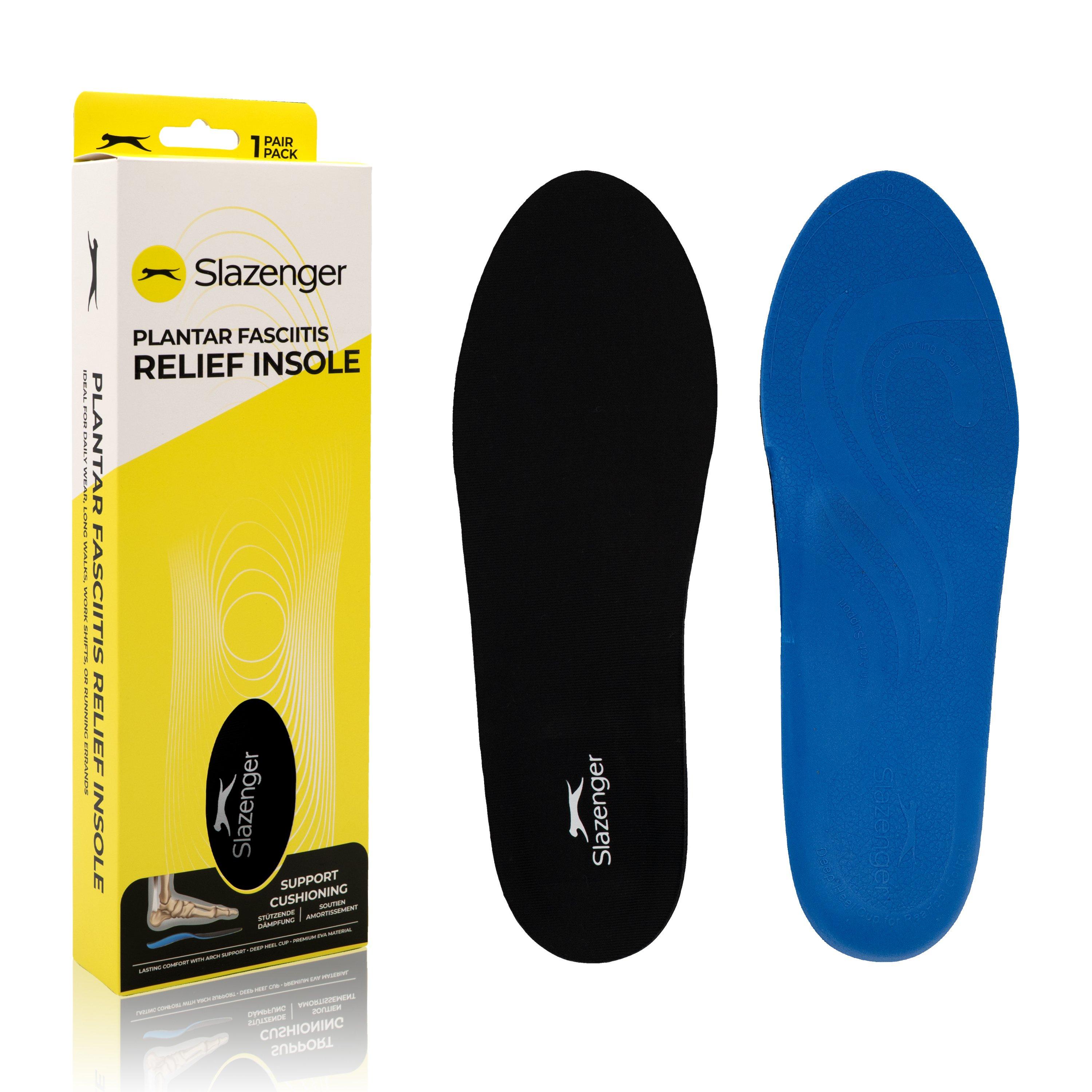 Black - Slazenger - Plantar Insole 63 - 9